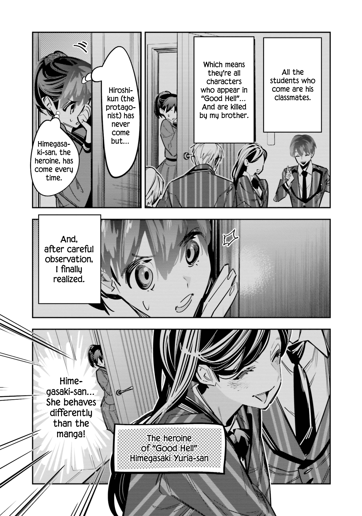 I Reincarnated as the Little Sister of a Death Game Manga's Murder Mastermind and Failed Chapter 7 page 13 - Chapter 7