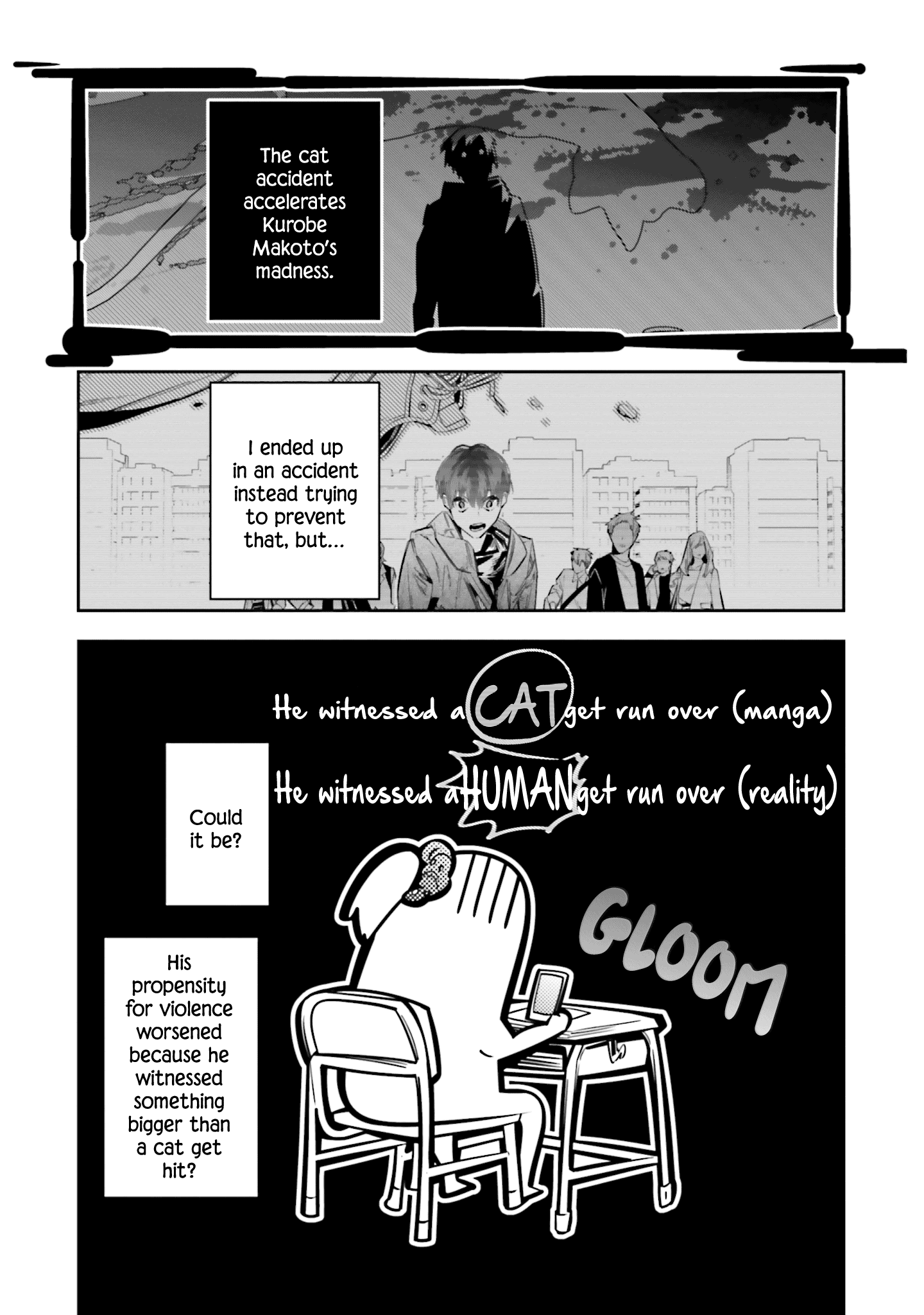 I Reincarnated as the Little Sister of a Death Game Manga's Murder Mastermind and Failed Chapter 7 page 5 - Chapter 7