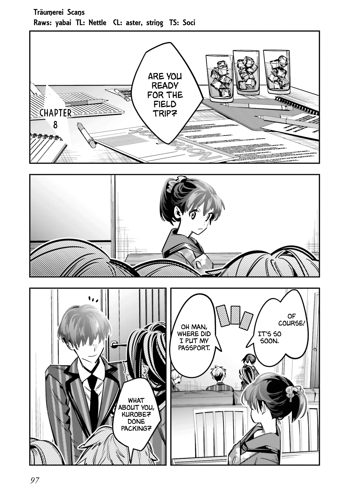 I Reincarnated as the Little Sister of a Death Game Manga's Murder Mastermind and Failed Chapter 8 page 1 - Chapter 8