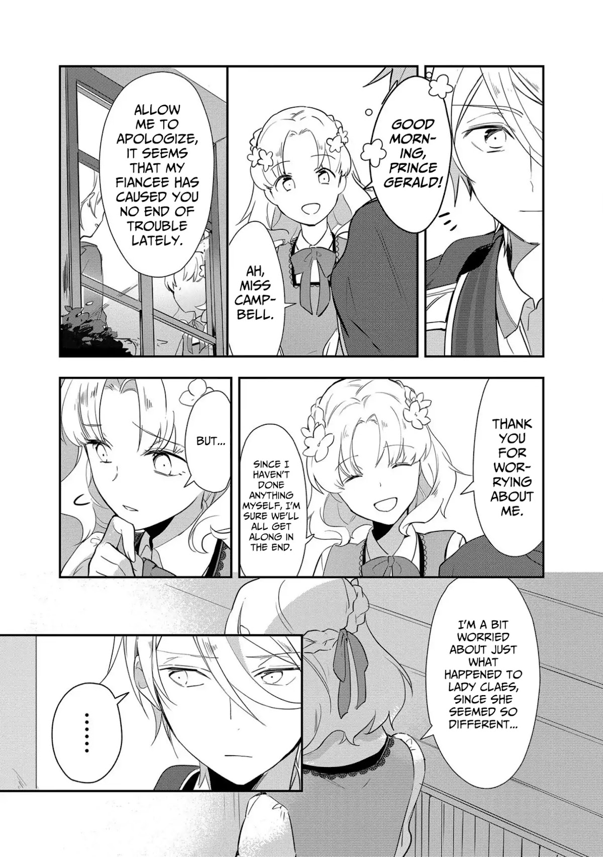 I Reincarnated into an Otome Game as a Villainess With Only Destruction Flags... In a Dire Situation!? Verge of Destruction Arc Chapter 1 page 14 - Chapter 1: A 15 Year Old Katarina Recalls Her Previous Life's Memories