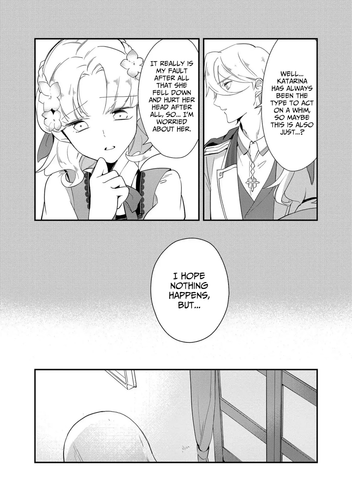 I Reincarnated into an Otome Game as a Villainess With Only Destruction Flags... In a Dire Situation!? Verge of Destruction Arc Chapter 1 page 15 - Chapter 1: A 15 Year Old Katarina Recalls Her Previous Life's Memories