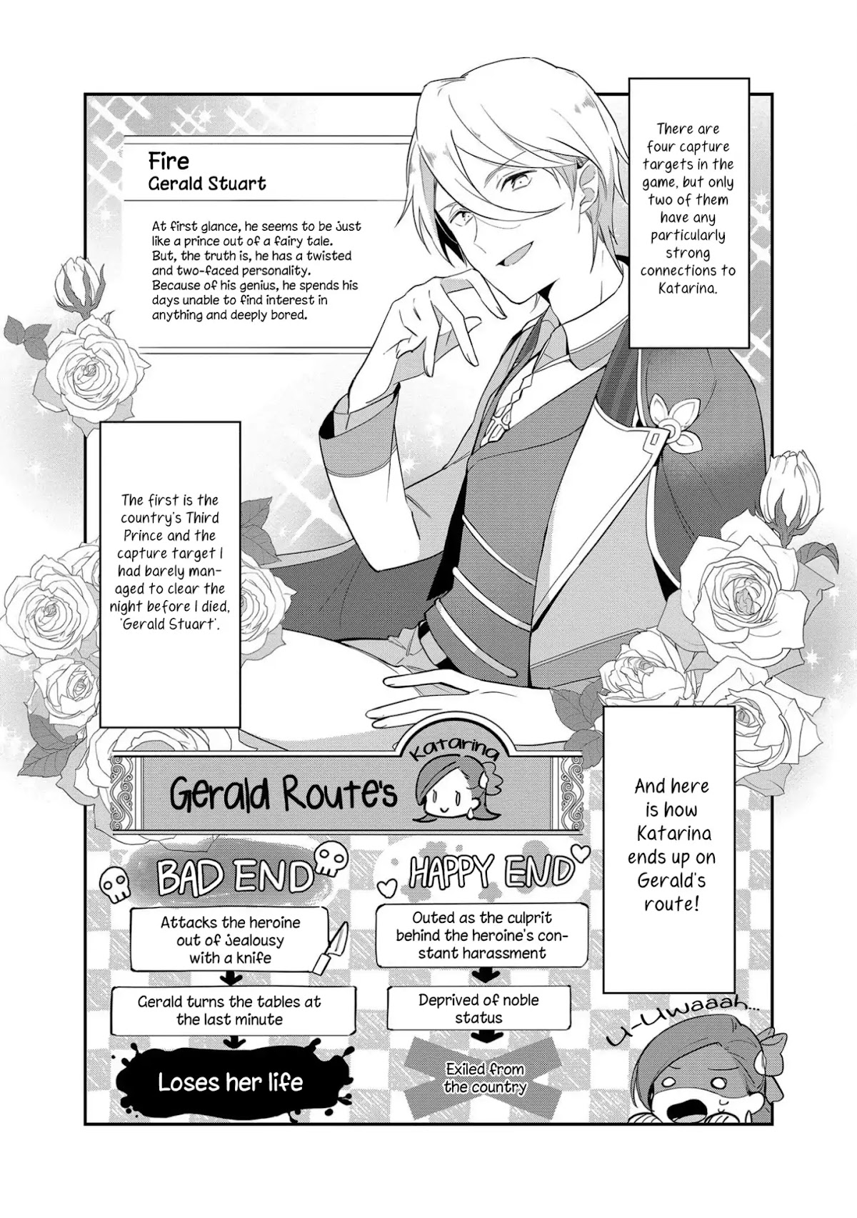 I Reincarnated into an Otome Game as a Villainess With Only Destruction Flags... In a Dire Situation!? Verge of Destruction Arc Chapter 1 page 24 - Chapter 1: A 15 Year Old Katarina Recalls Her Previous Life's Memories