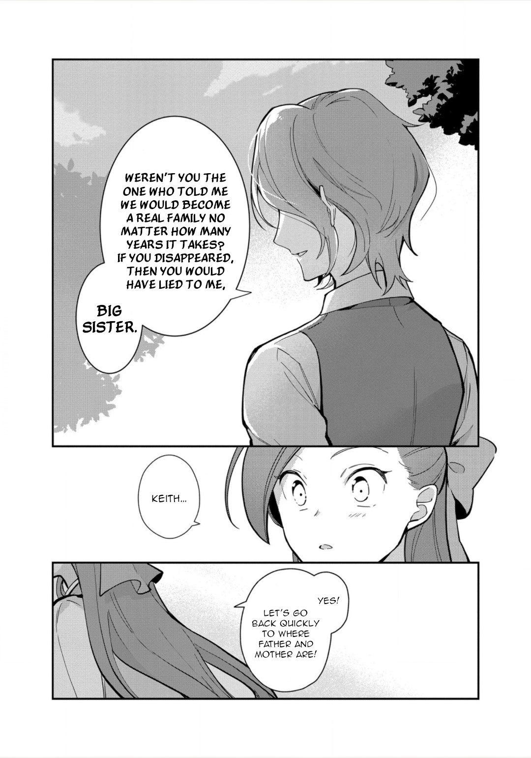 I Reincarnated into an Otome Game as a Villainess With Only Destruction Flags... In a Dire Situation!? Verge of Destruction Arc Chapter 10 page 24 - Chapter 10: The Family Picnic