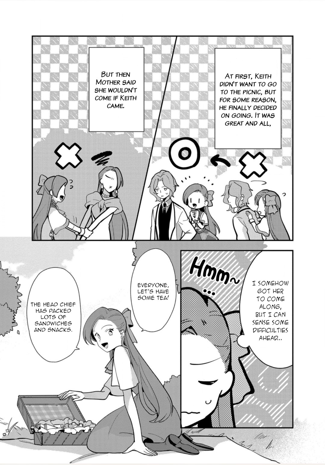 I Reincarnated into an Otome Game as a Villainess With Only Destruction Flags... In a Dire Situation!? Verge of Destruction Arc Chapter 10 page 3 - Chapter 10: The Family Picnic