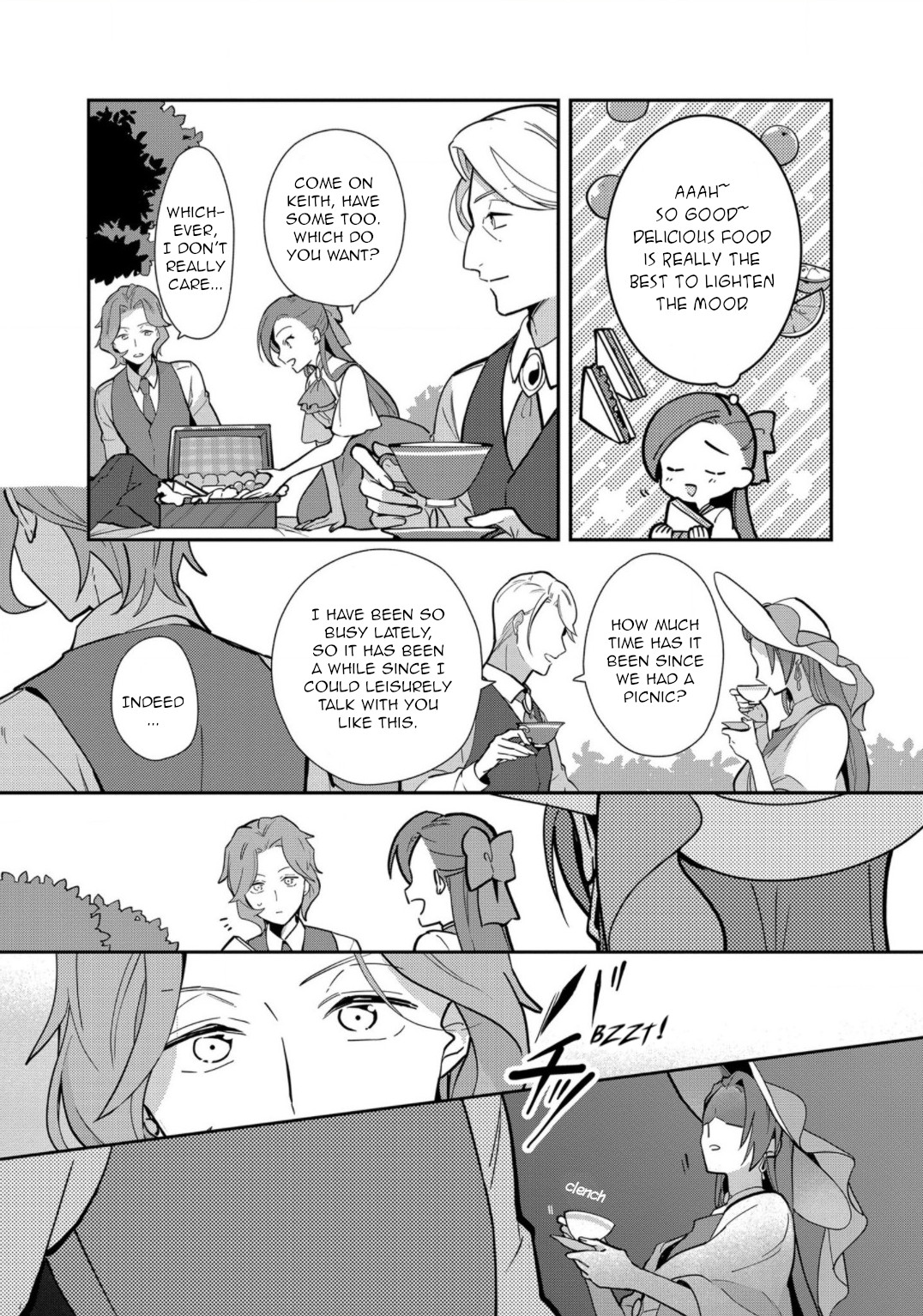 I Reincarnated into an Otome Game as a Villainess With Only Destruction Flags... In a Dire Situation!? Verge of Destruction Arc Chapter 10 page 4 - Chapter 10: The Family Picnic