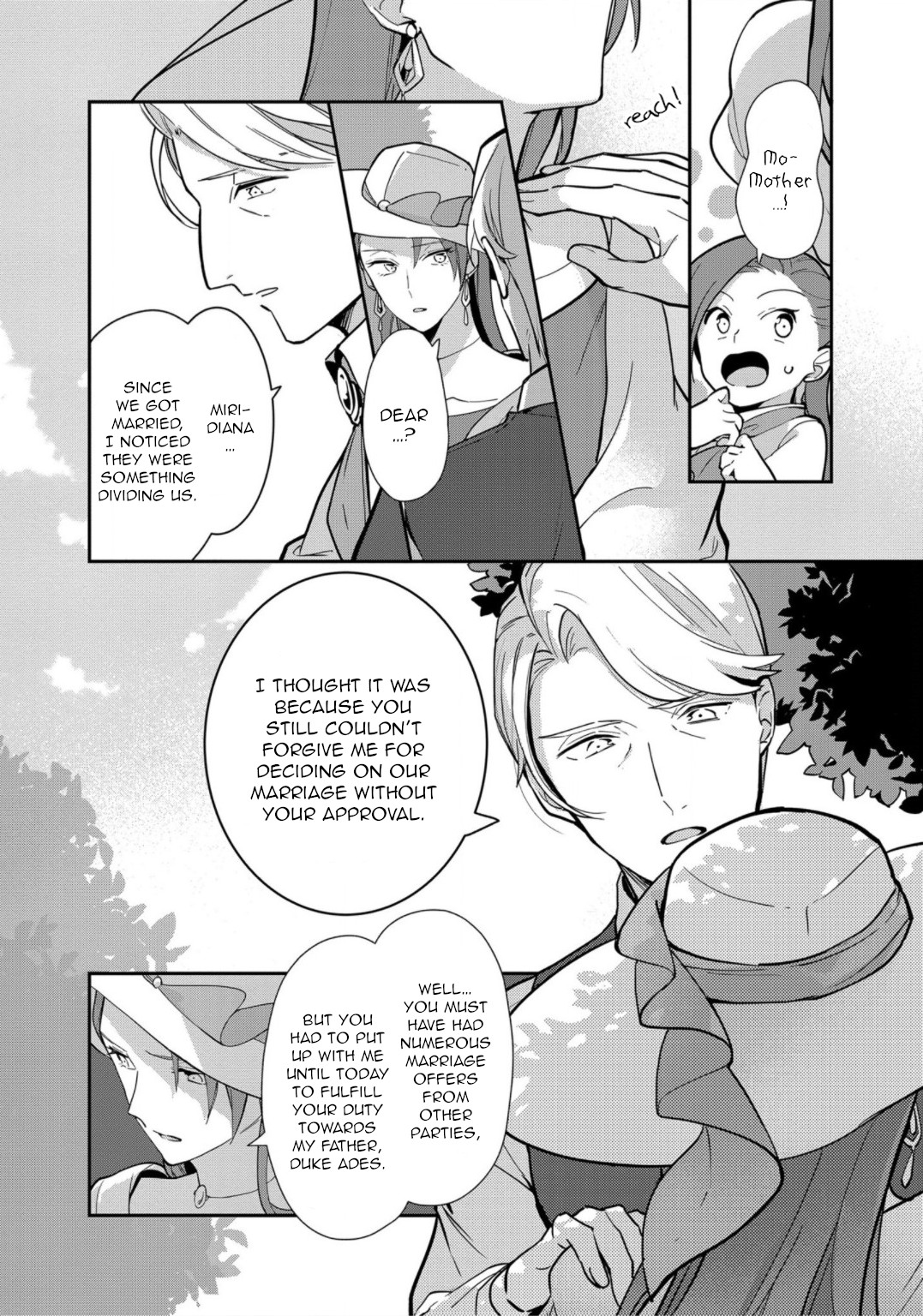 I Reincarnated into an Otome Game as a Villainess With Only Destruction Flags... In a Dire Situation!? Verge of Destruction Arc Chapter 10 page 8 - Chapter 10: The Family Picnic