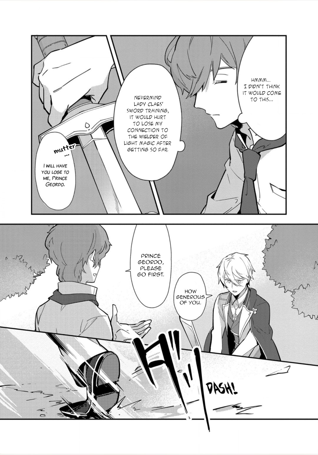 I Reincarnated into an Otome Game as a Villainess With Only Destruction Flags... In a Dire Situation!? Verge of Destruction Arc Chapter 11 page 10 - Chapter 11: Duel