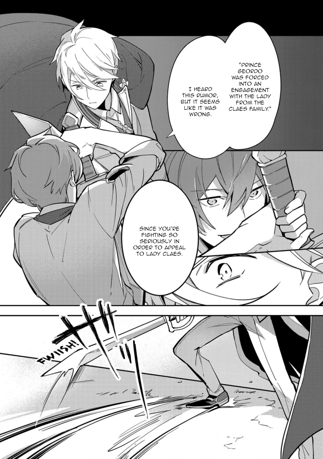 I Reincarnated into an Otome Game as a Villainess With Only Destruction Flags... In a Dire Situation!? Verge of Destruction Arc Chapter 11 page 13 - Chapter 11: Duel