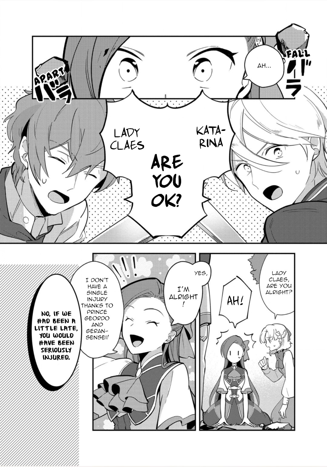 I Reincarnated into an Otome Game as a Villainess With Only Destruction Flags... In a Dire Situation!? Verge of Destruction Arc Chapter 11 page 18 - Chapter 11: Duel