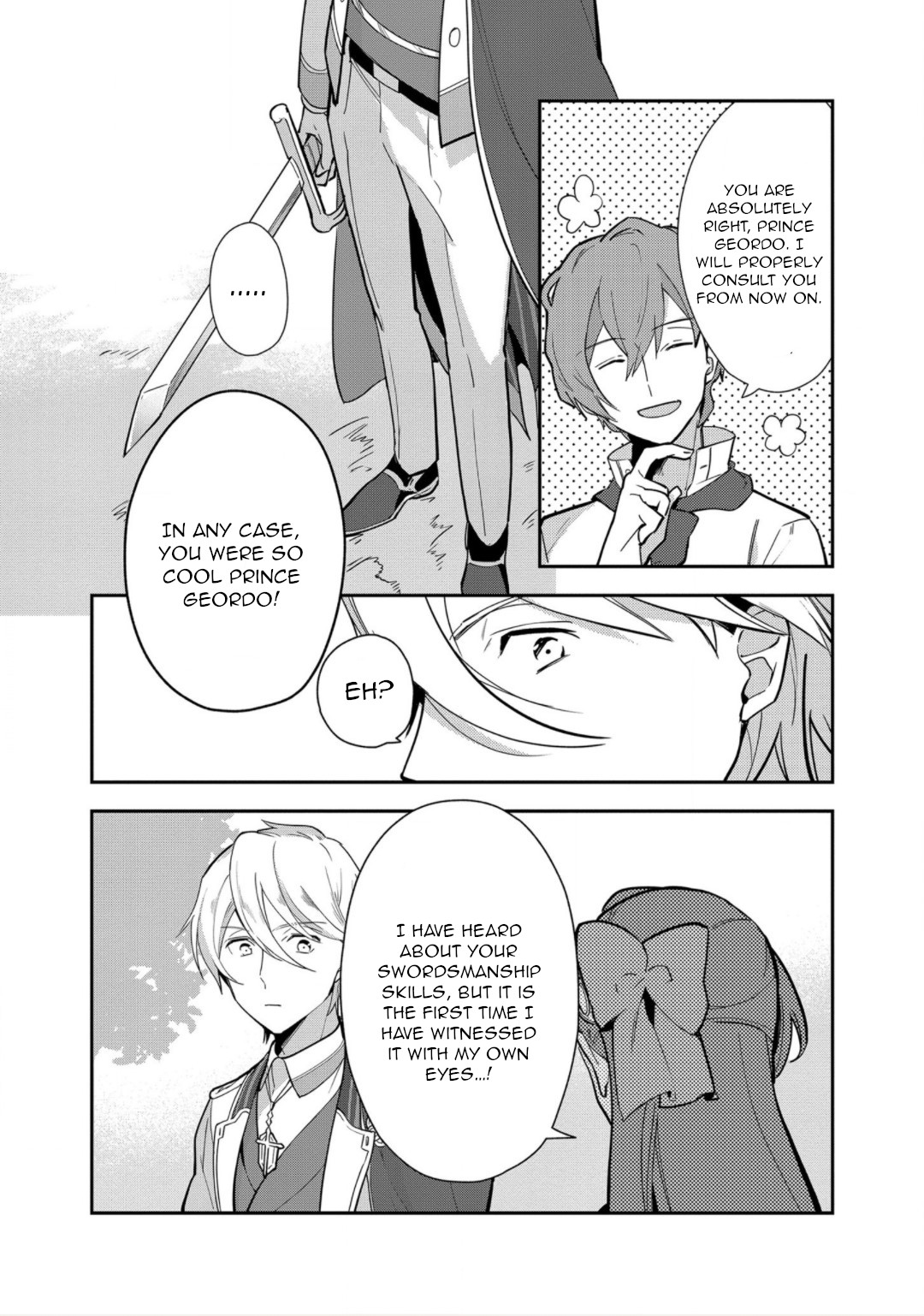 I Reincarnated into an Otome Game as a Villainess With Only Destruction Flags... In a Dire Situation!? Verge of Destruction Arc Chapter 11 page 20 - Chapter 11: Duel