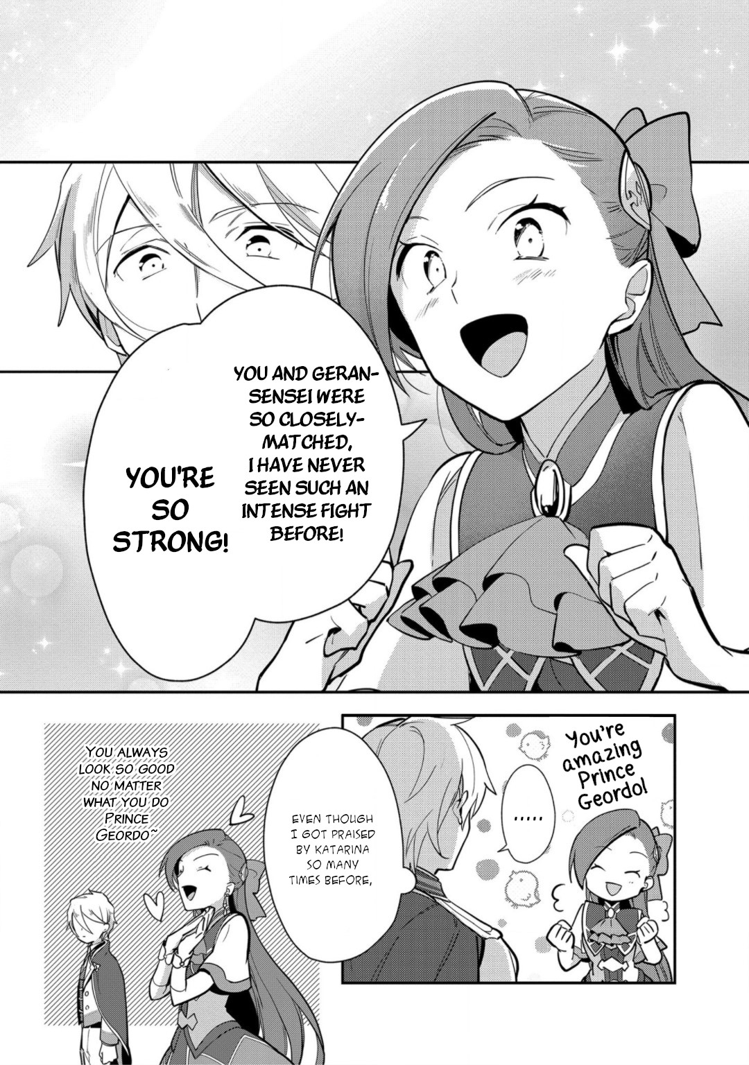 I Reincarnated into an Otome Game as a Villainess With Only Destruction Flags... In a Dire Situation!? Verge of Destruction Arc Chapter 11 page 21 - Chapter 11: Duel
