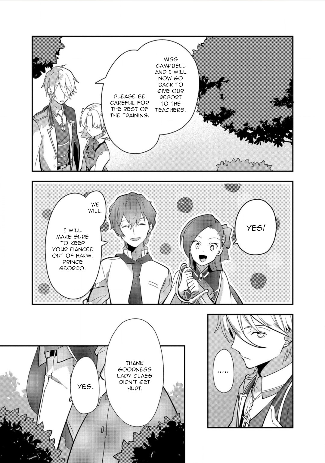 I Reincarnated into an Otome Game as a Villainess With Only Destruction Flags... In a Dire Situation!? Verge of Destruction Arc Chapter 11 page 23 - Chapter 11: Duel
