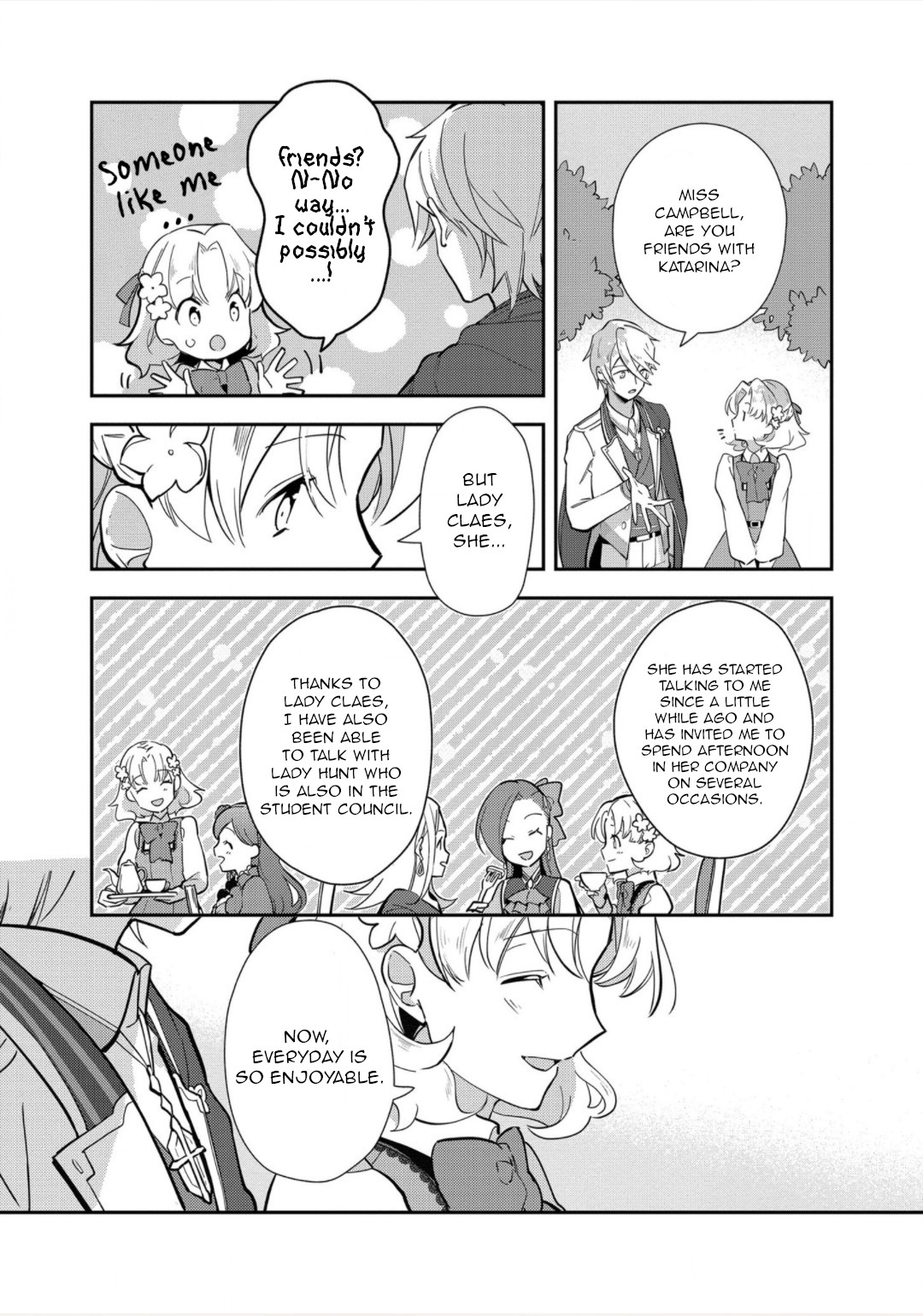 I Reincarnated into an Otome Game as a Villainess With Only Destruction Flags... In a Dire Situation!? Verge of Destruction Arc Chapter 11 page 24 - Chapter 11: Duel