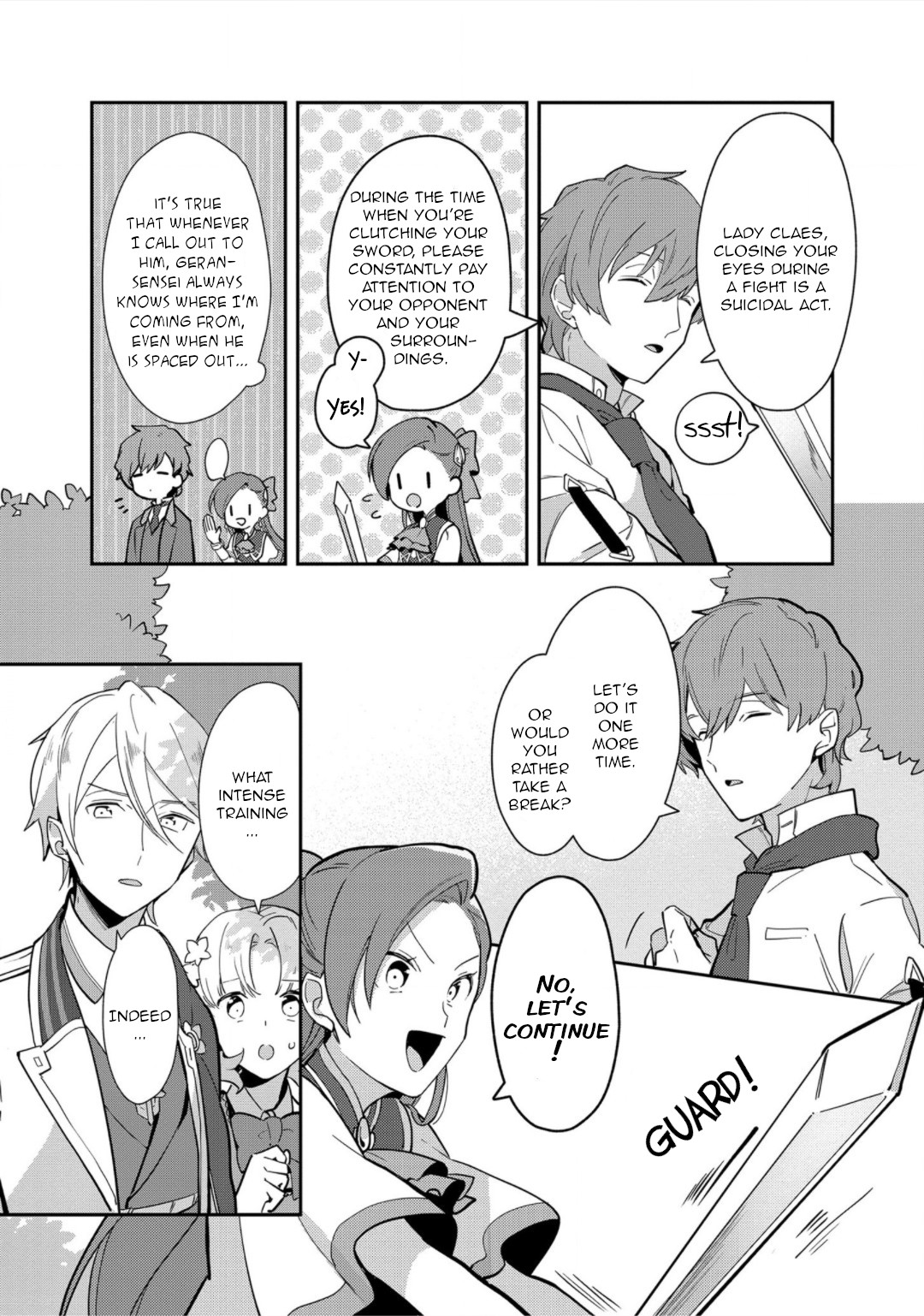 I Reincarnated into an Otome Game as a Villainess With Only Destruction Flags... In a Dire Situation!? Verge of Destruction Arc Chapter 11 page 4 - Chapter 11: Duel