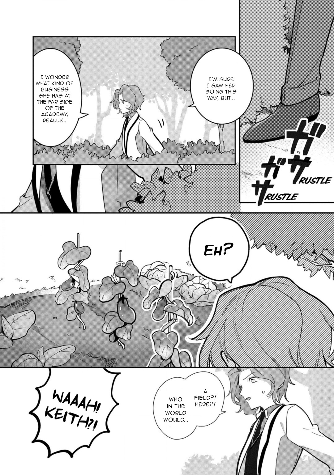 I Reincarnated into an Otome Game as a Villainess With Only Destruction Flags... In a Dire Situation!? Verge of Destruction Arc Chapter 12.5 page 4 - Chapter 12.5: Extra Story: This person on my mind