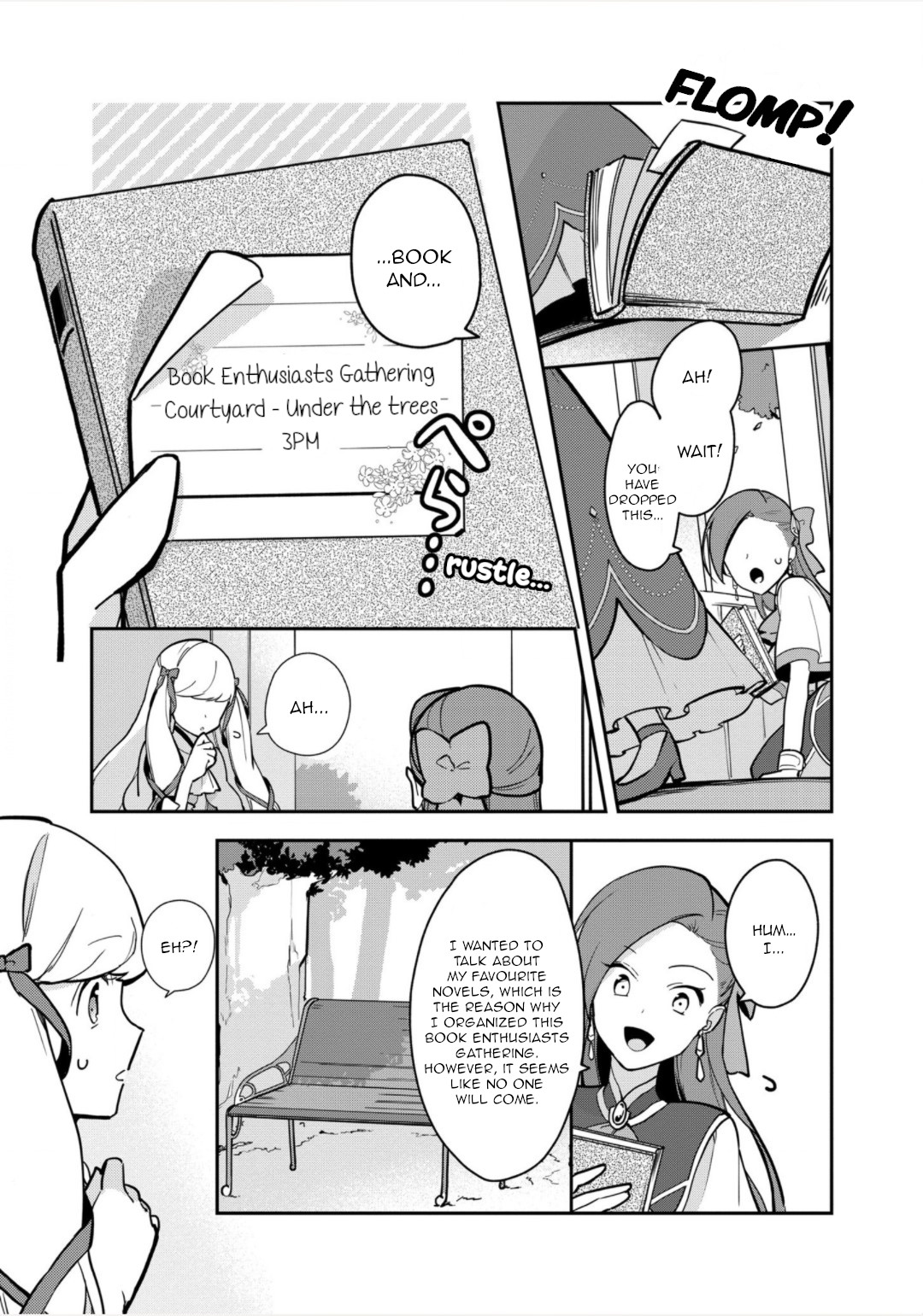 I Reincarnated into an Otome Game as a Villainess With Only Destruction Flags... In a Dire Situation!? Verge of Destruction Arc Chapter 12 page 11 - Chapter 12: Lady Romance Novels