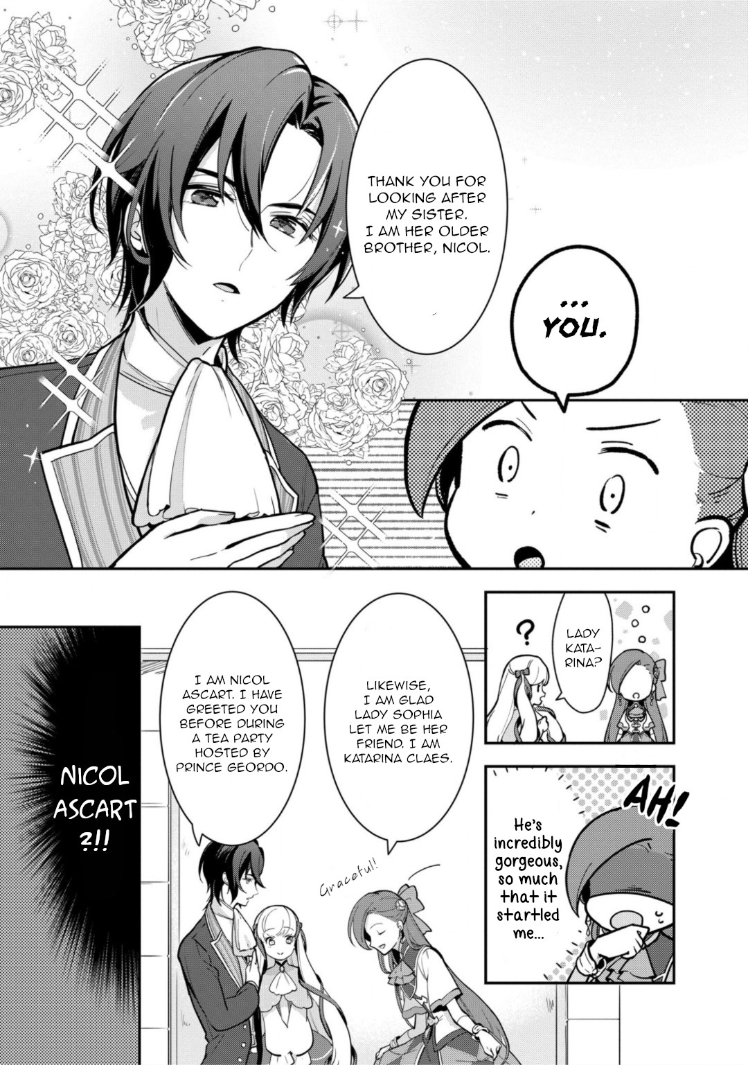 I Reincarnated into an Otome Game as a Villainess With Only Destruction Flags... In a Dire Situation!? Verge of Destruction Arc Chapter 12 page 23 - Chapter 12: Lady Romance Novels