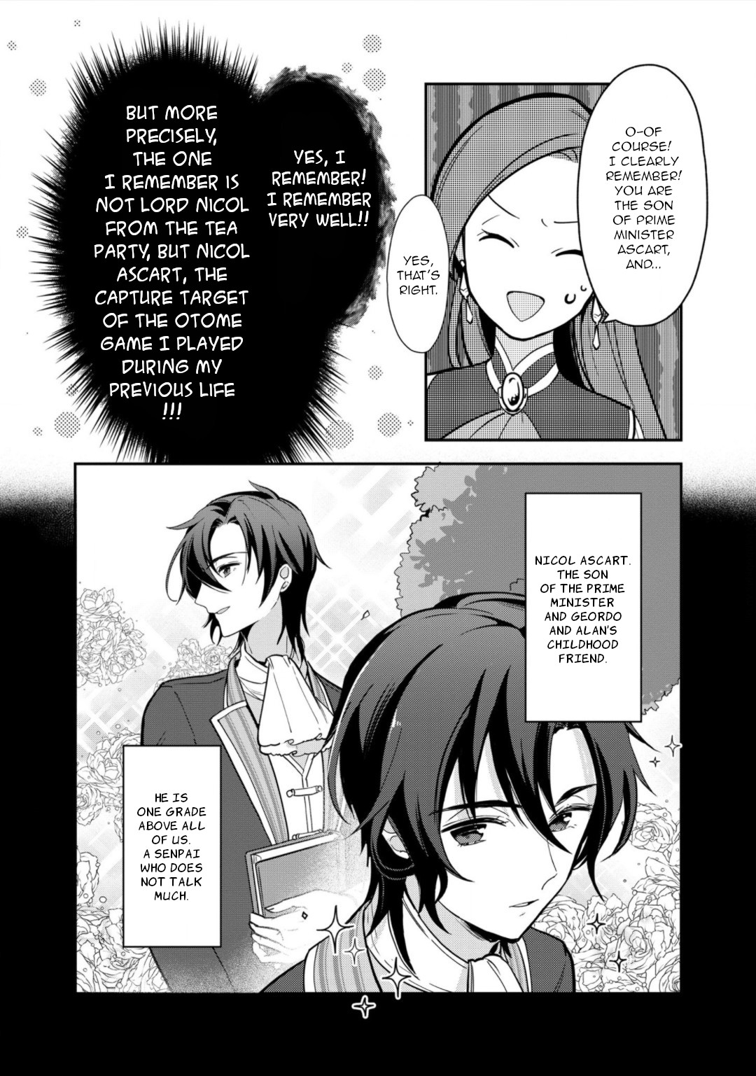 I Reincarnated into an Otome Game as a Villainess With Only Destruction Flags... In a Dire Situation!? Verge of Destruction Arc Chapter 12 page 24 - Chapter 12: Lady Romance Novels