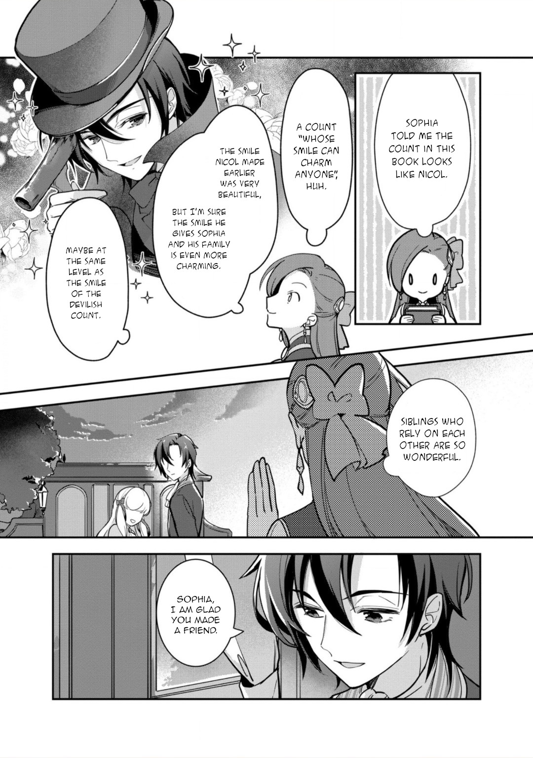 I Reincarnated into an Otome Game as a Villainess With Only Destruction Flags... In a Dire Situation!? Verge of Destruction Arc Chapter 12 page 29 - Chapter 12: Lady Romance Novels