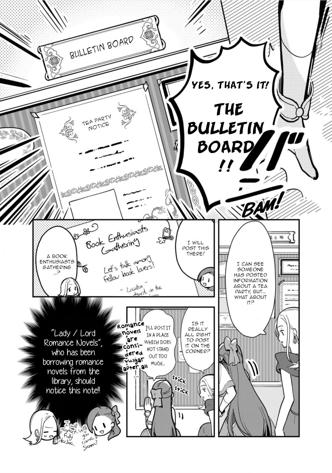 I Reincarnated into an Otome Game as a Villainess With Only Destruction Flags... In a Dire Situation!? Verge of Destruction Arc Chapter 12 page 5 - Chapter 12: Lady Romance Novels