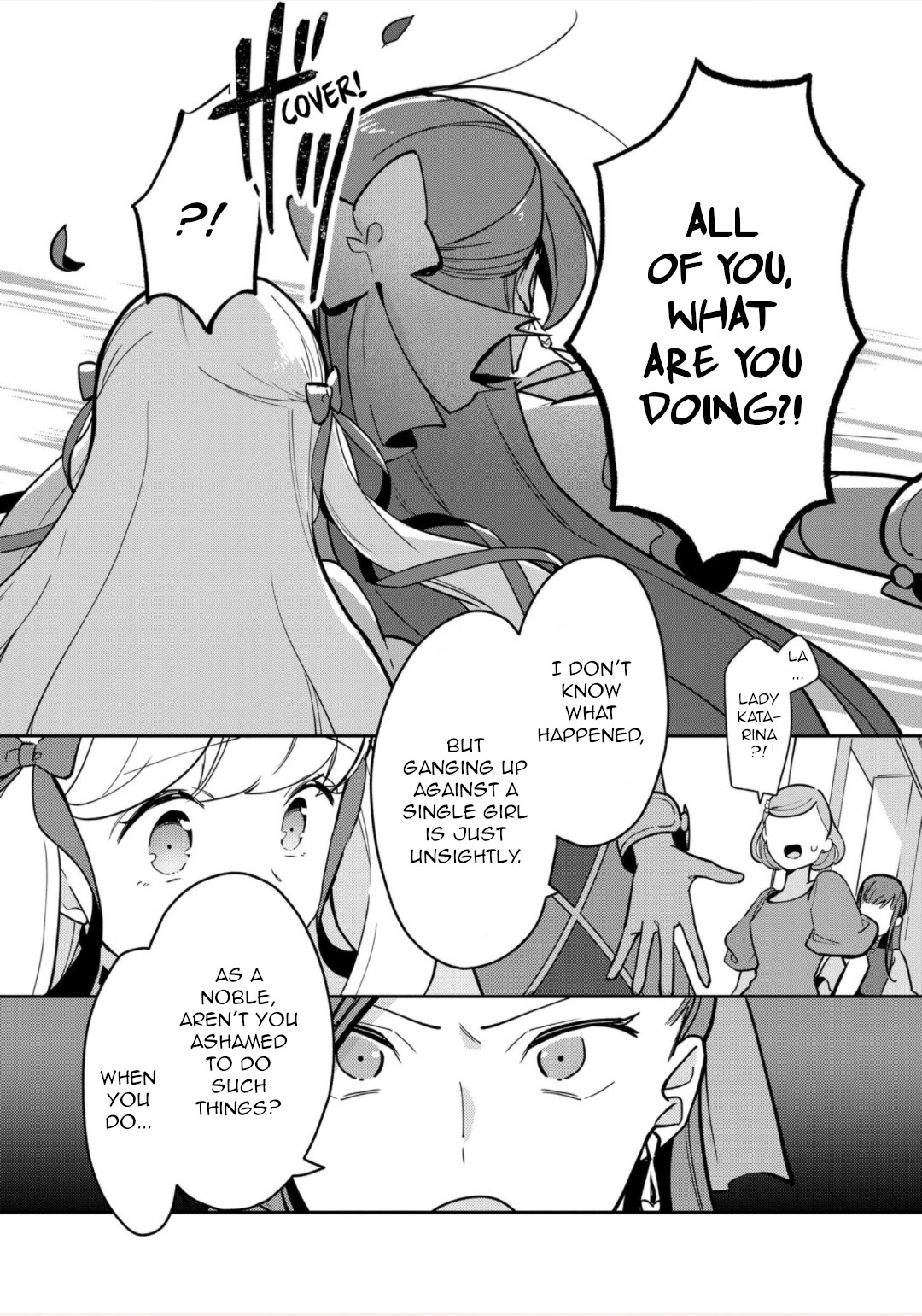 I Reincarnated into an Otome Game as a Villainess With Only Destruction Flags... In a Dire Situation!? Verge of Destruction Arc Chapter 12 page 8 - Chapter 12: Lady Romance Novels