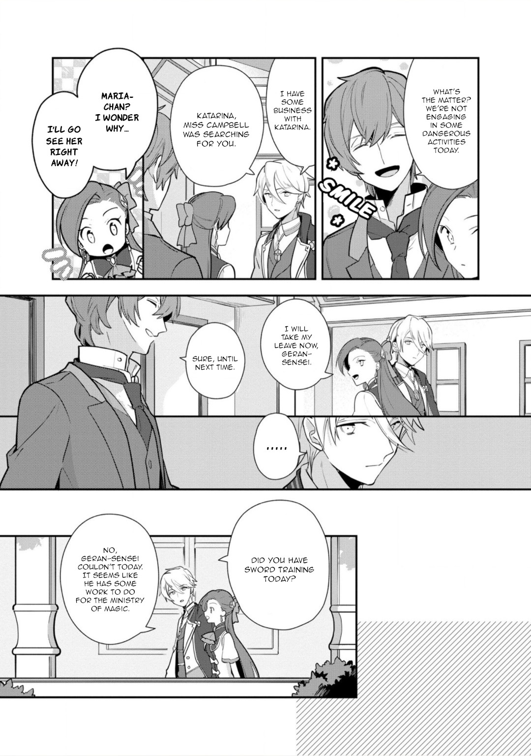 I Reincarnated into an Otome Game as a Villainess With Only Destruction Flags... In a Dire Situation!? Verge of Destruction Arc Chapter 13.5 page 3 - Chapter 13.5: Extra Story: This feeling is...