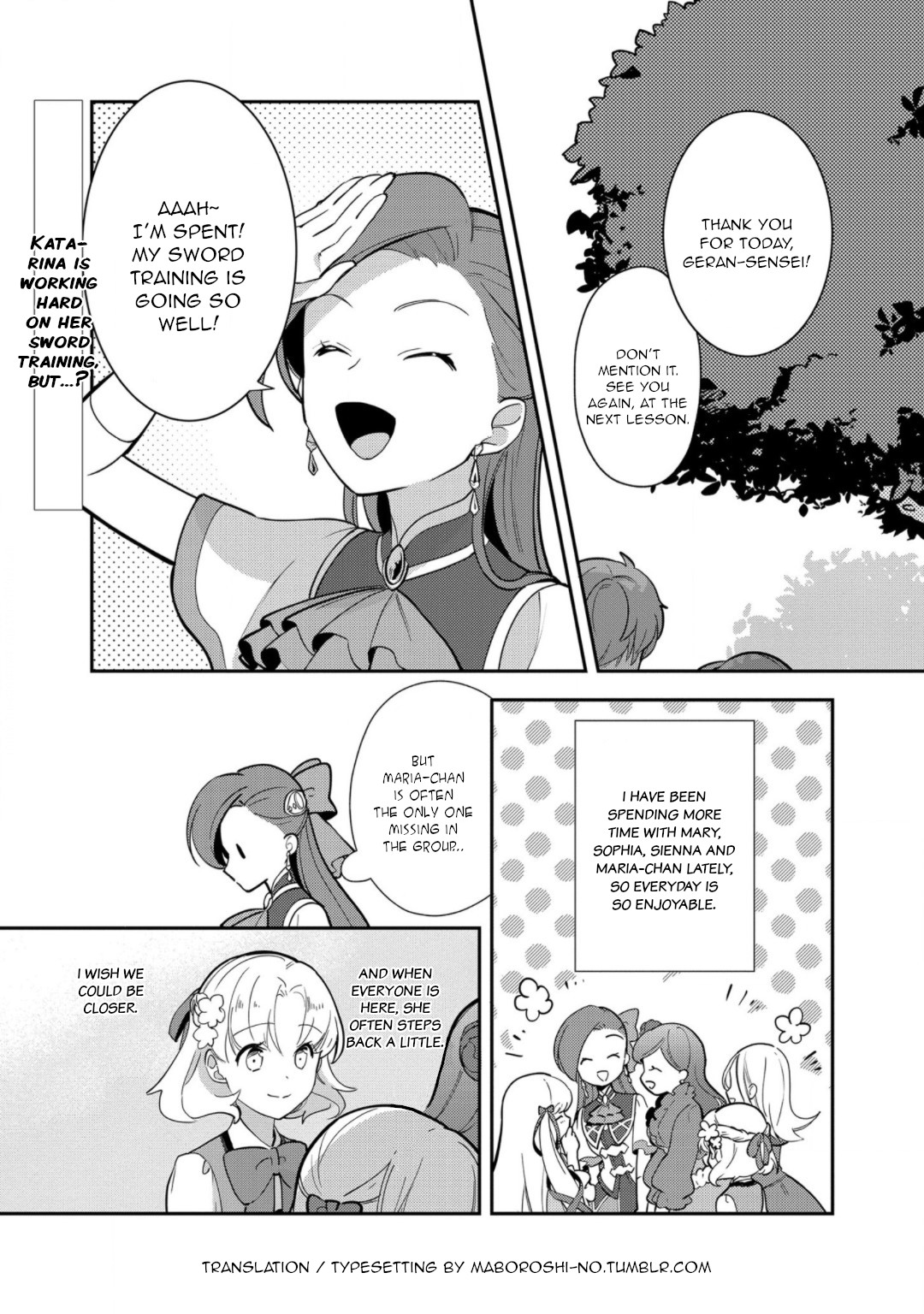 I Reincarnated into an Otome Game as a Villainess With Only Destruction Flags... In a Dire Situation!? Verge of Destruction Arc Chapter 13 page 1 - Chapter 13: If we could become friends...