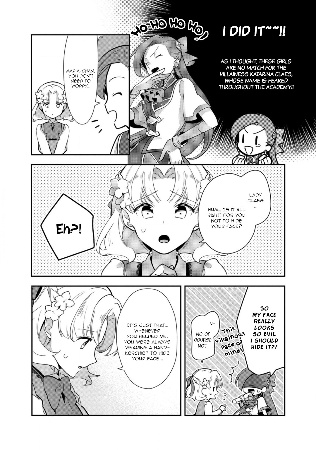I Reincarnated into an Otome Game as a Villainess With Only Destruction Flags... In a Dire Situation!? Verge of Destruction Arc Chapter 13 page 12 - Chapter 13: If we could become friends...