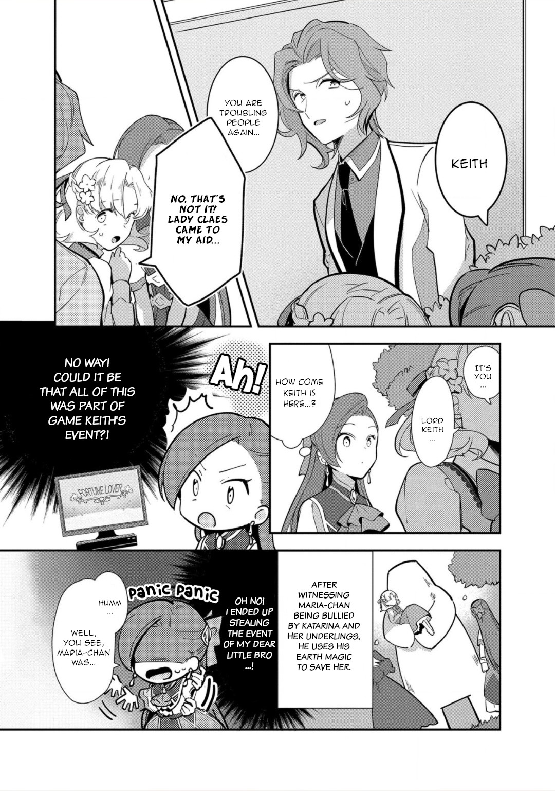 I Reincarnated into an Otome Game as a Villainess With Only Destruction Flags... In a Dire Situation!? Verge of Destruction Arc Chapter 13 page 14 - Chapter 13: If we could become friends...