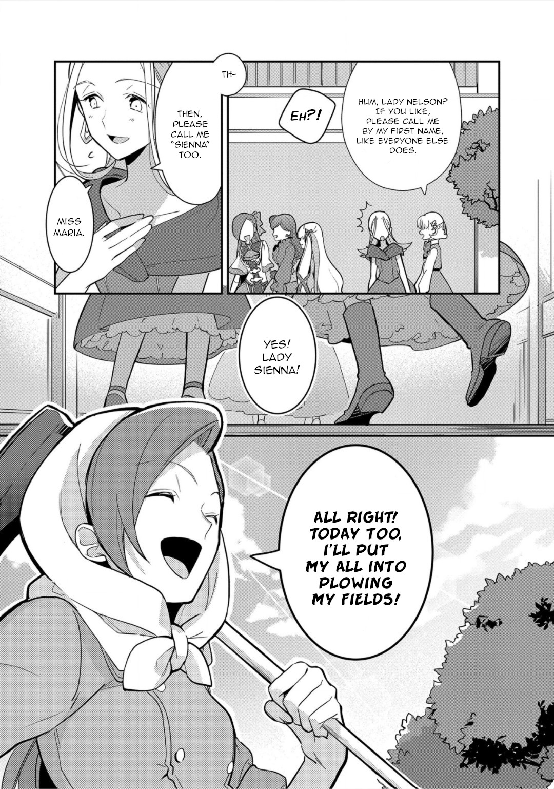 I Reincarnated into an Otome Game as a Villainess With Only Destruction Flags... In a Dire Situation!? Verge of Destruction Arc Chapter 13 page 27 - Chapter 13: If we could become friends...