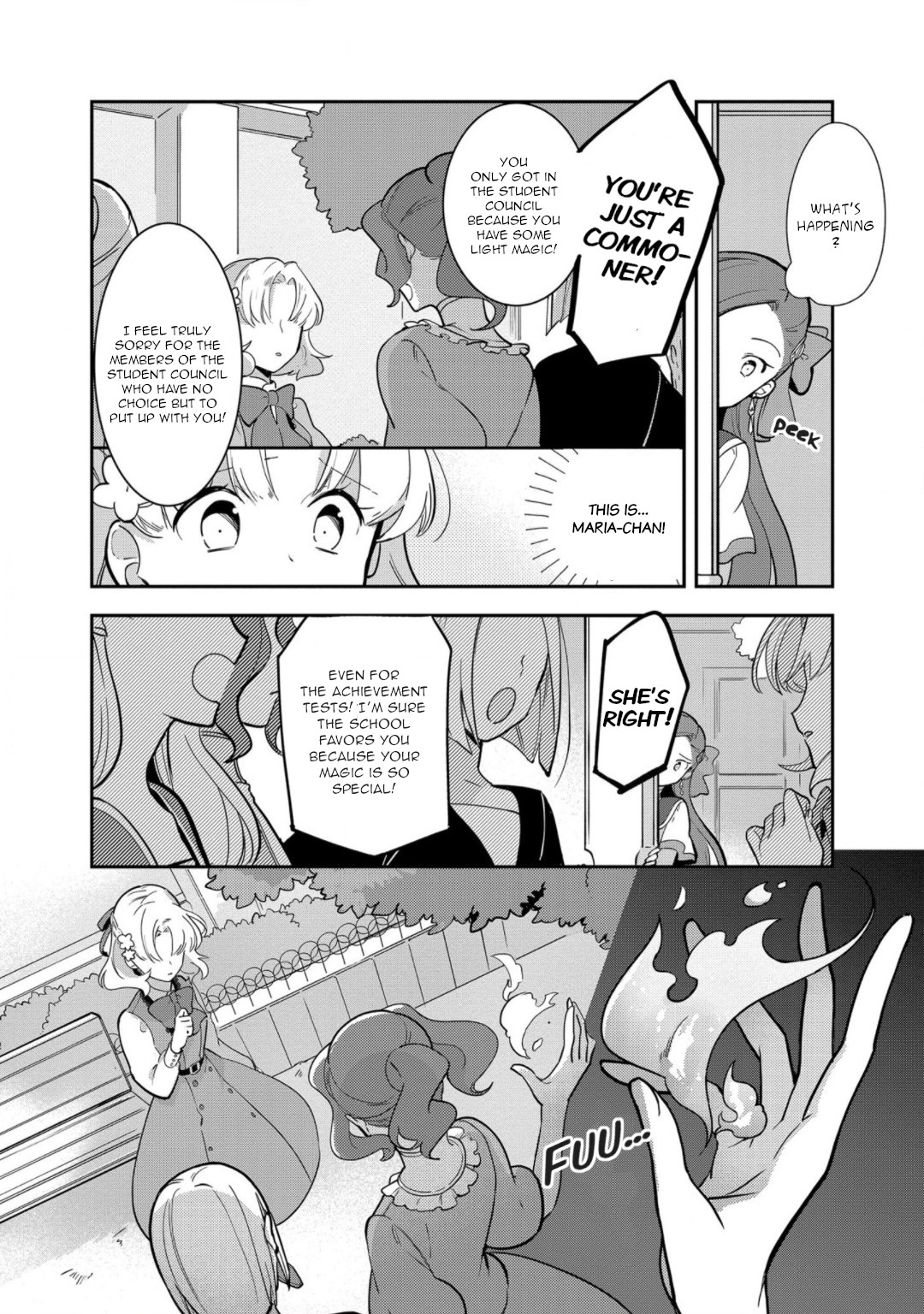 I Reincarnated into an Otome Game as a Villainess With Only Destruction Flags... In a Dire Situation!? Verge of Destruction Arc Chapter 13 page 4 - Chapter 13: If we could become friends...