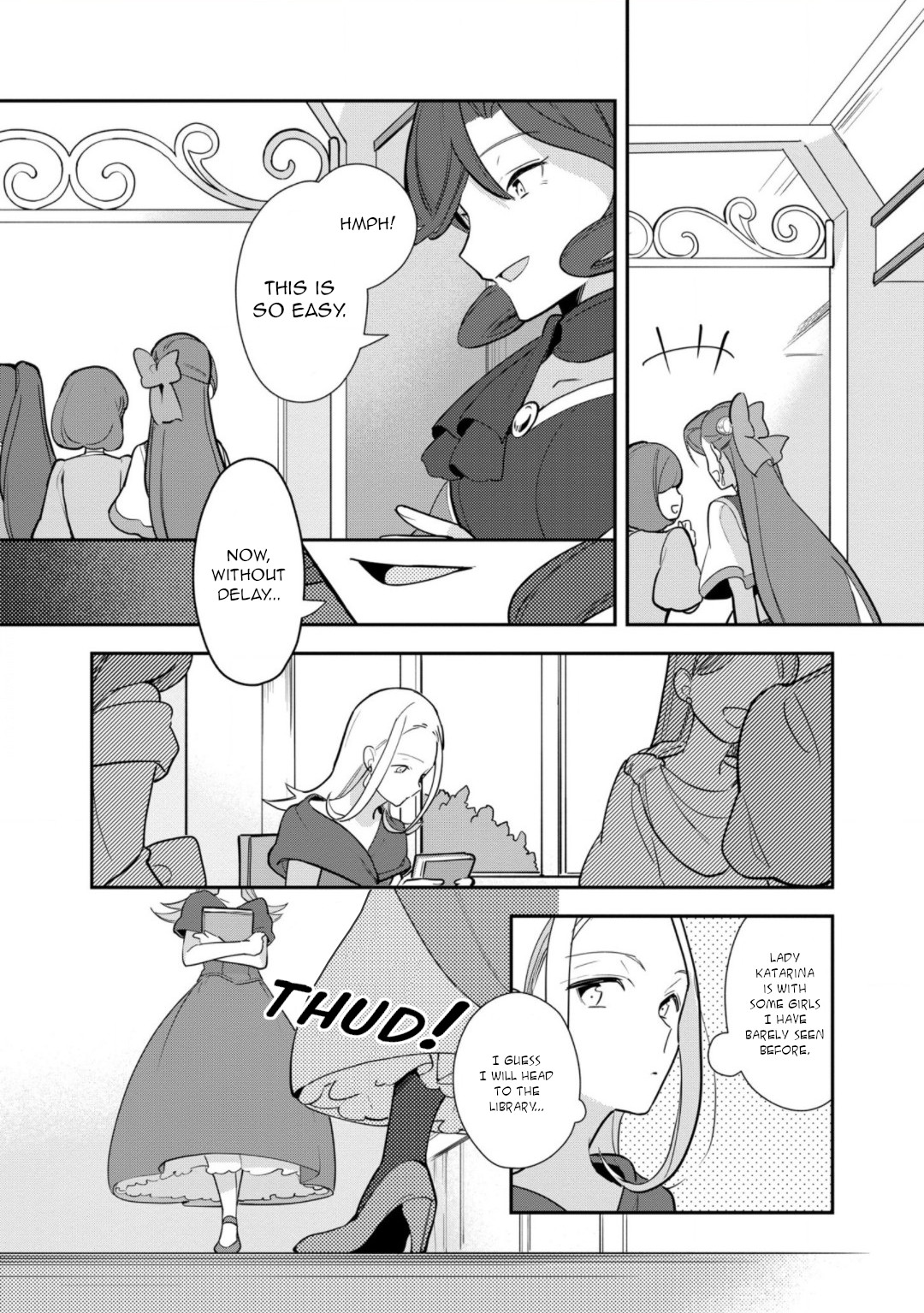 I Reincarnated into an Otome Game as a Villainess With Only Destruction Flags... In a Dire Situation!? Verge of Destruction Arc Chapter 14 page 10 - Chapter 14: Another villainess