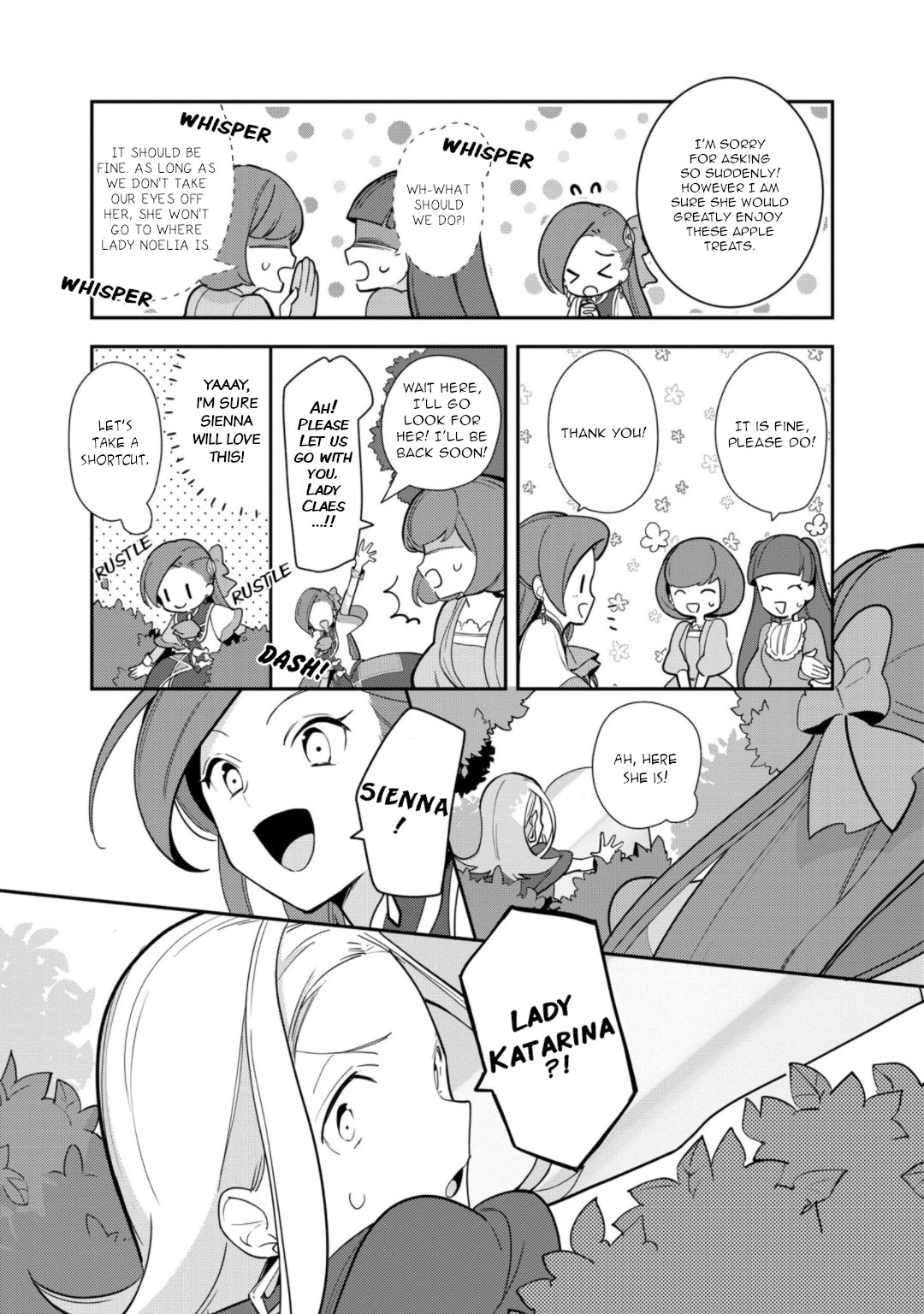 I Reincarnated into an Otome Game as a Villainess With Only Destruction Flags... In a Dire Situation!? Verge of Destruction Arc Chapter 14 page 15 - Chapter 14: Another villainess