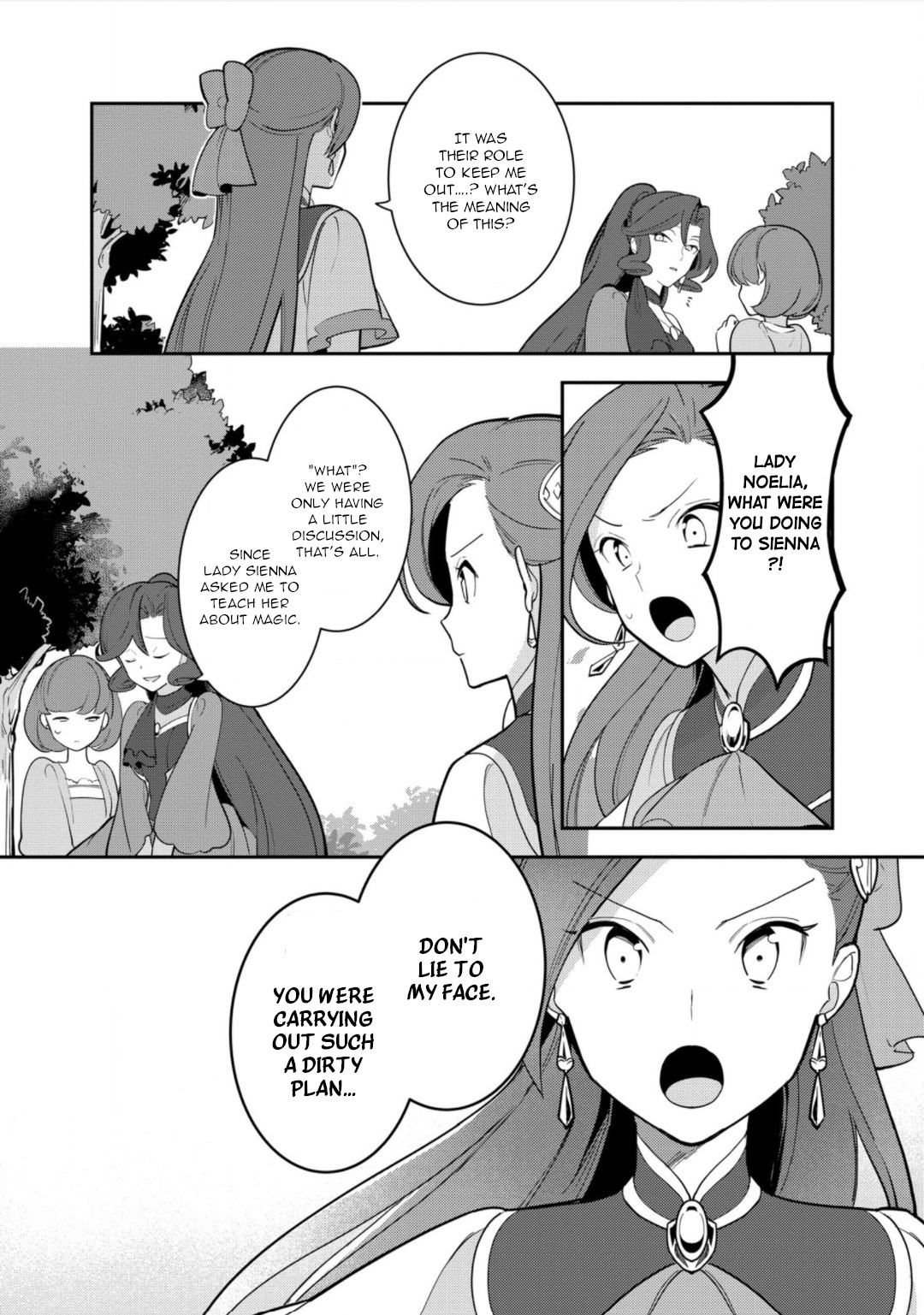 I Reincarnated into an Otome Game as a Villainess With Only Destruction Flags... In a Dire Situation!? Verge of Destruction Arc Chapter 14 page 18 - Chapter 14: Another villainess