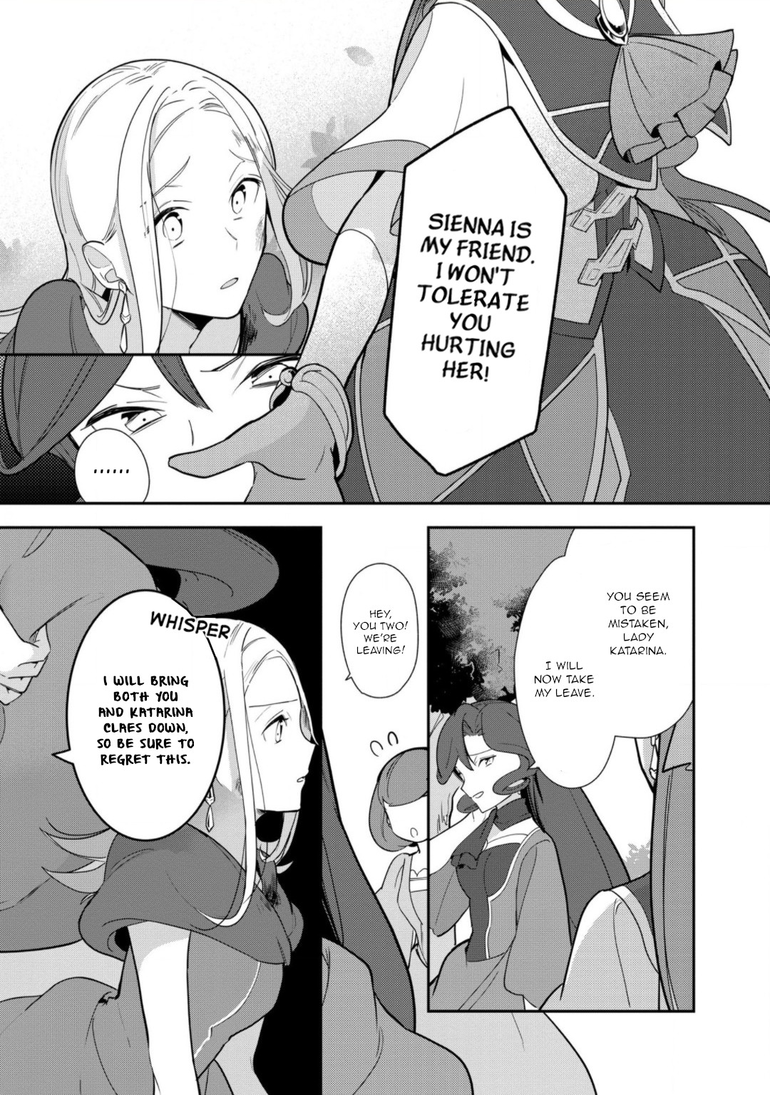 I Reincarnated into an Otome Game as a Villainess With Only Destruction Flags... In a Dire Situation!? Verge of Destruction Arc Chapter 14 page 19 - Chapter 14: Another villainess