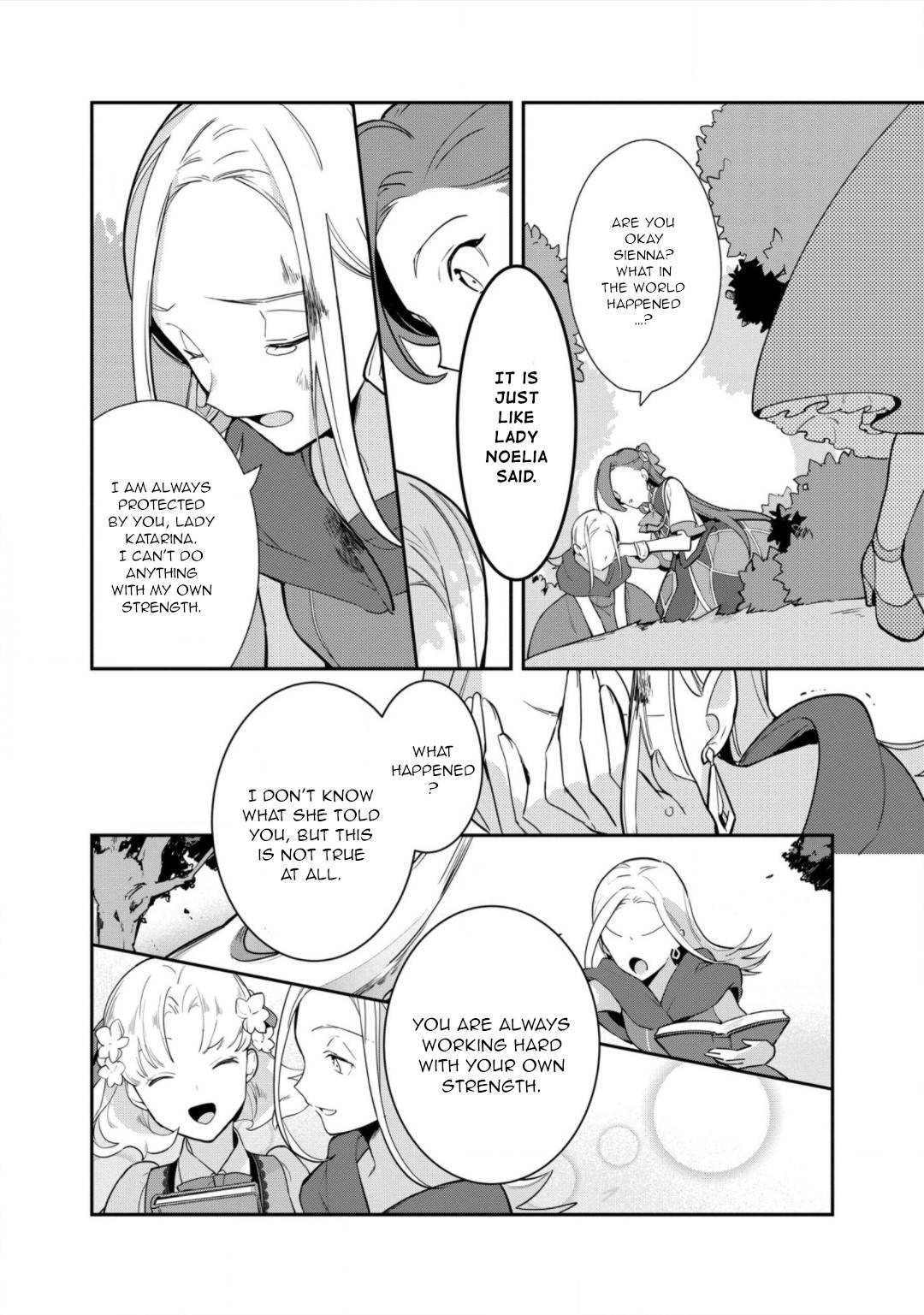 I Reincarnated into an Otome Game as a Villainess With Only Destruction Flags... In a Dire Situation!? Verge of Destruction Arc Chapter 14 page 20 - Chapter 14: Another villainess