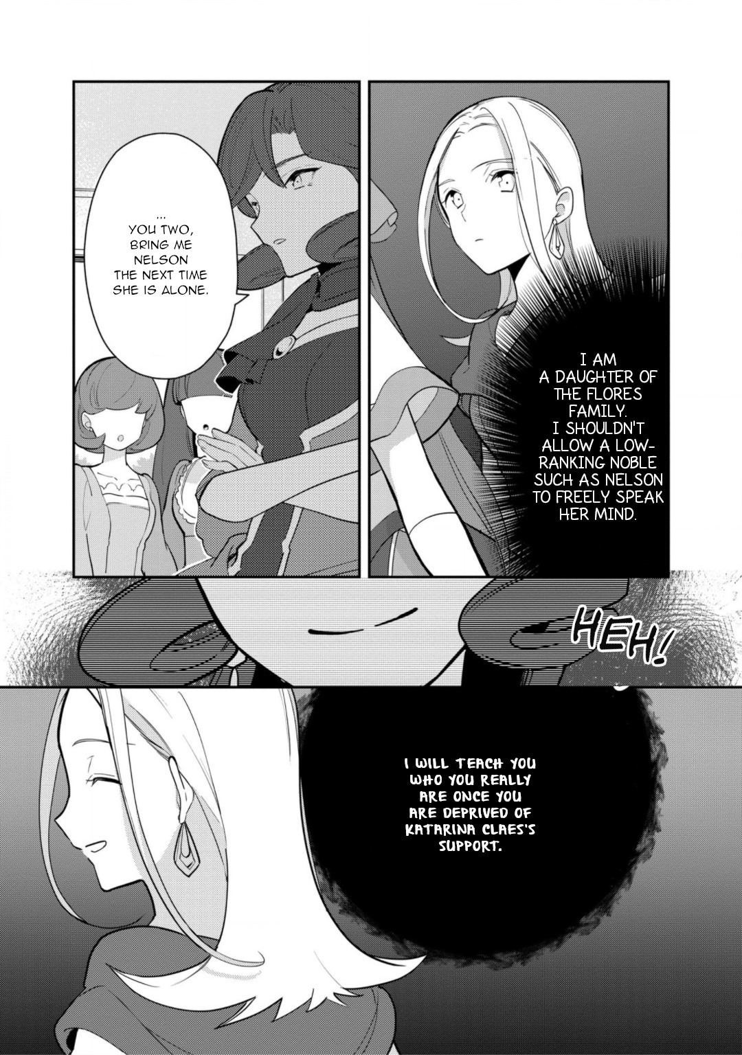 I Reincarnated into an Otome Game as a Villainess With Only Destruction Flags... In a Dire Situation!? Verge of Destruction Arc Chapter 14 page 7 - Chapter 14: Another villainess