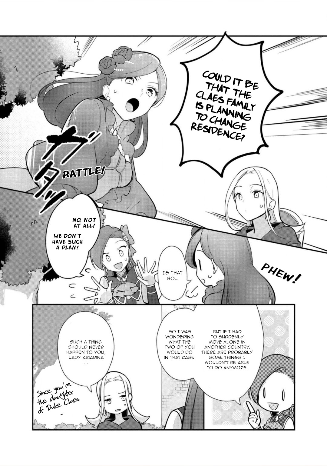 I Reincarnated into an Otome Game as a Villainess With Only Destruction Flags... In a Dire Situation!? Verge of Destruction Arc Chapter 15 page 10 - Chapter 15