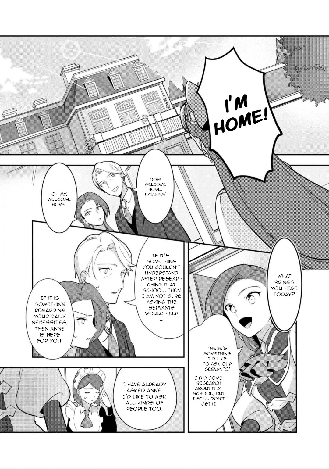 I Reincarnated into an Otome Game as a Villainess With Only Destruction Flags... In a Dire Situation!? Verge of Destruction Arc Chapter 15 page 14 - Chapter 15