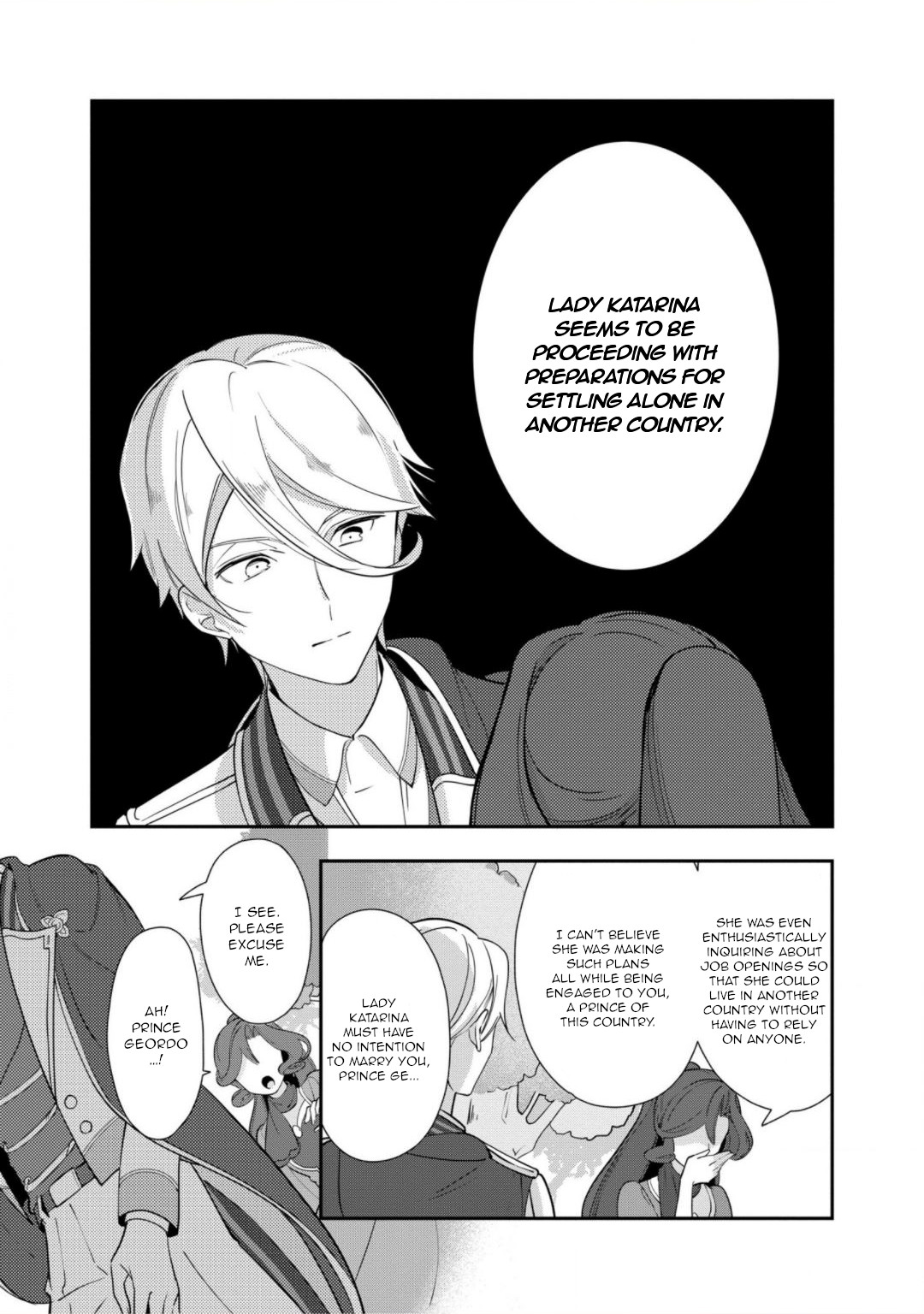 I Reincarnated into an Otome Game as a Villainess With Only Destruction Flags... In a Dire Situation!? Verge of Destruction Arc Chapter 15 page 18 - Chapter 15