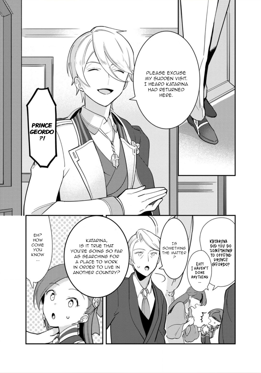 I Reincarnated into an Otome Game as a Villainess With Only Destruction Flags... In a Dire Situation!? Verge of Destruction Arc Chapter 15 page 20 - Chapter 15