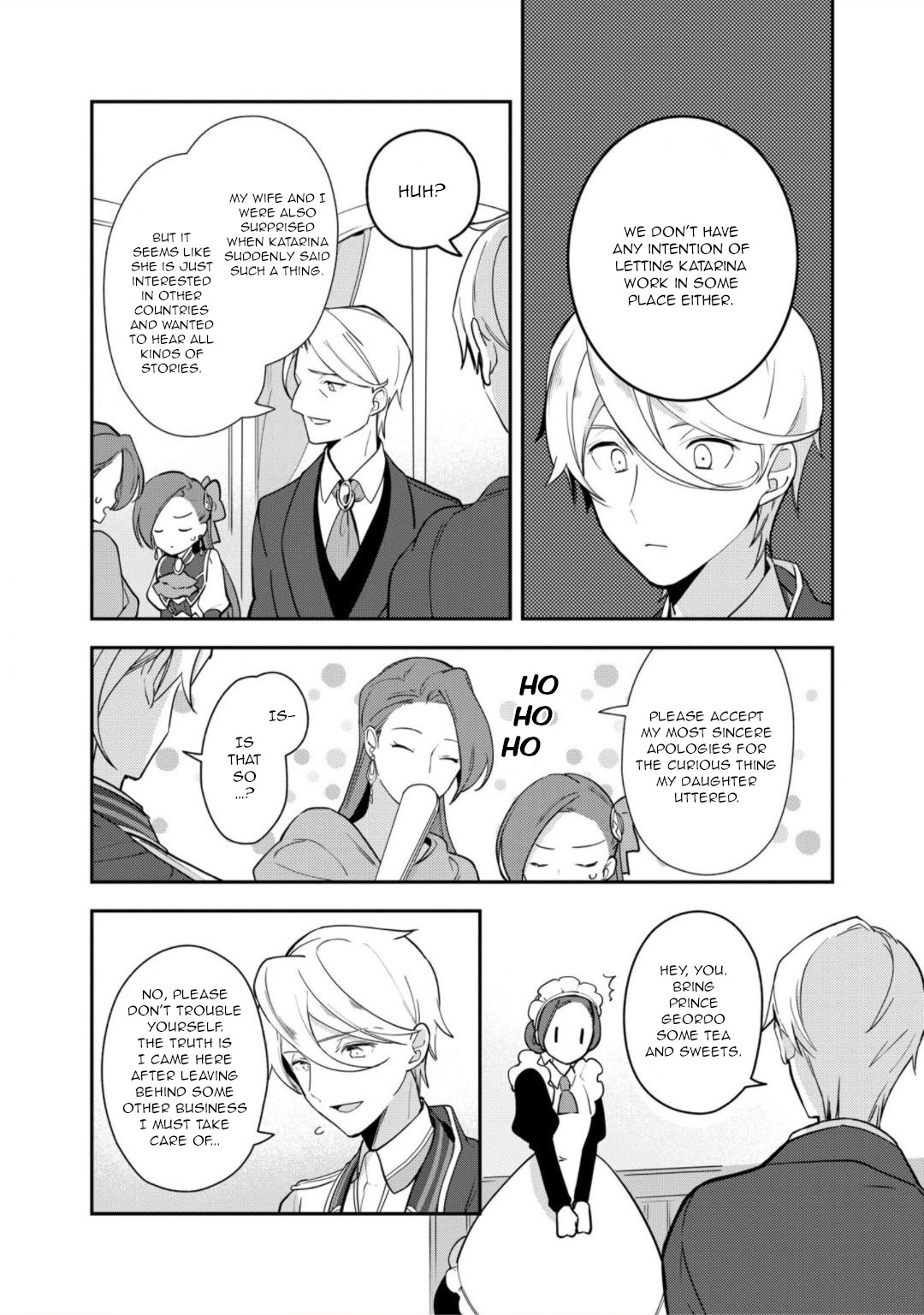 I Reincarnated into an Otome Game as a Villainess With Only Destruction Flags... In a Dire Situation!? Verge of Destruction Arc Chapter 15 page 22 - Chapter 15