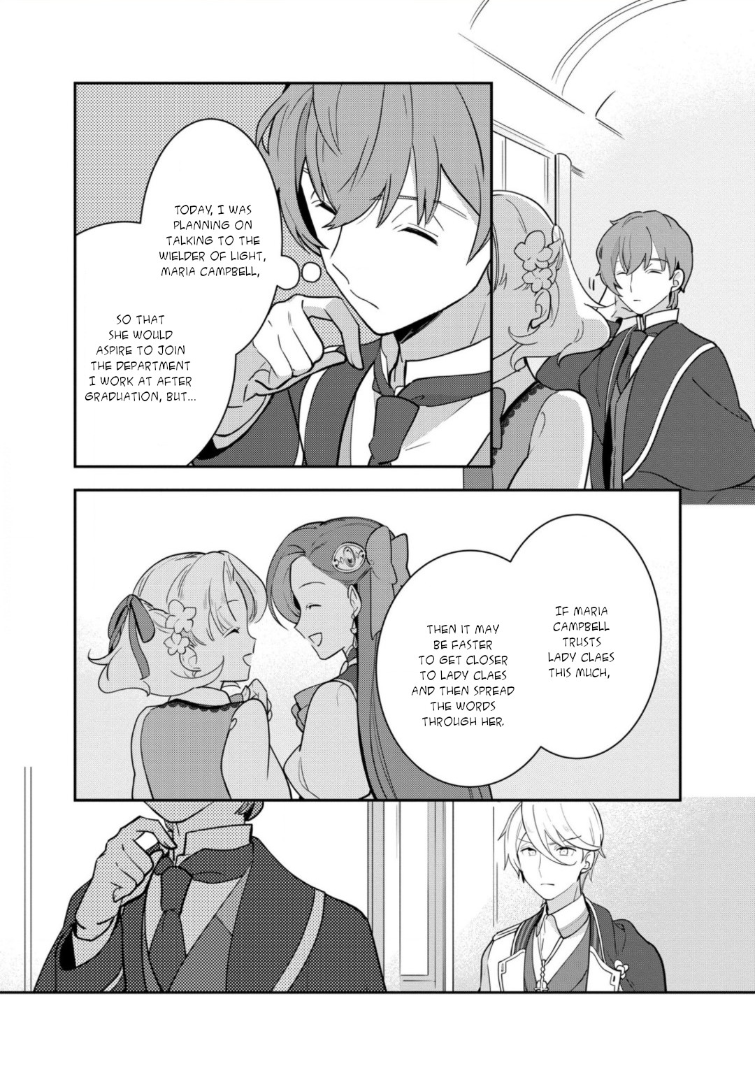 I Reincarnated into an Otome Game as a Villainess With Only Destruction Flags... In a Dire Situation!? Verge of Destruction Arc Chapter 16 page 15 - Chapter 16