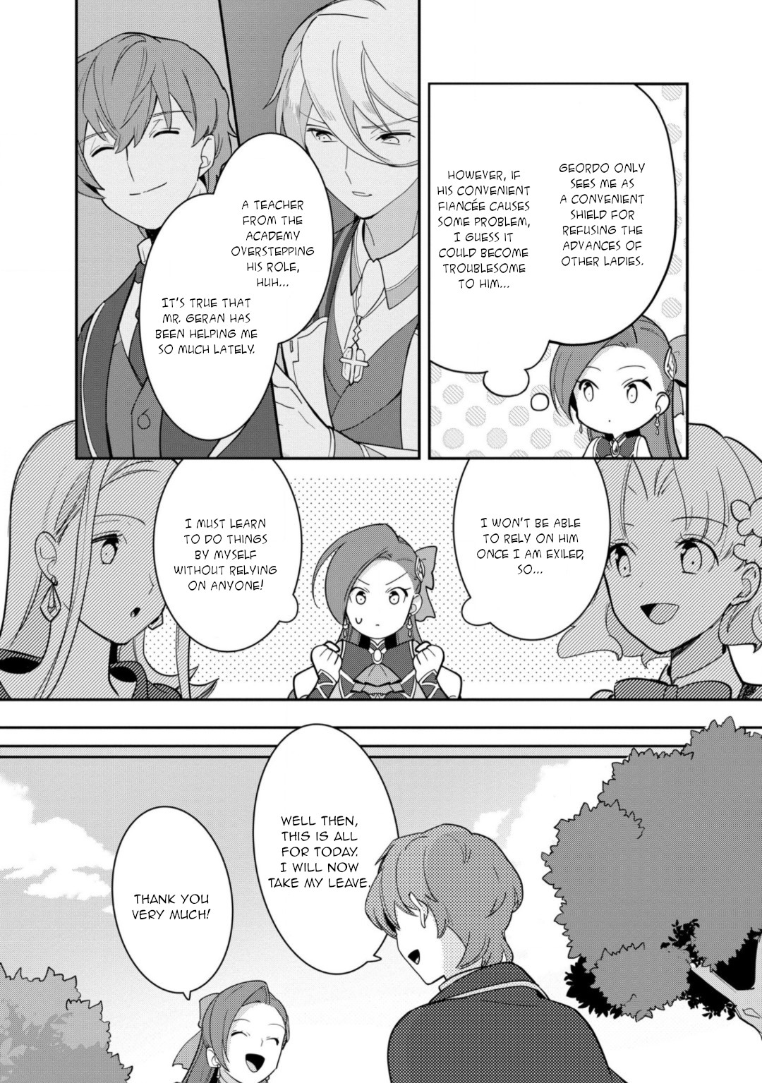 I Reincarnated into an Otome Game as a Villainess With Only Destruction Flags... In a Dire Situation!? Verge of Destruction Arc Chapter 16 page 22 - Chapter 16