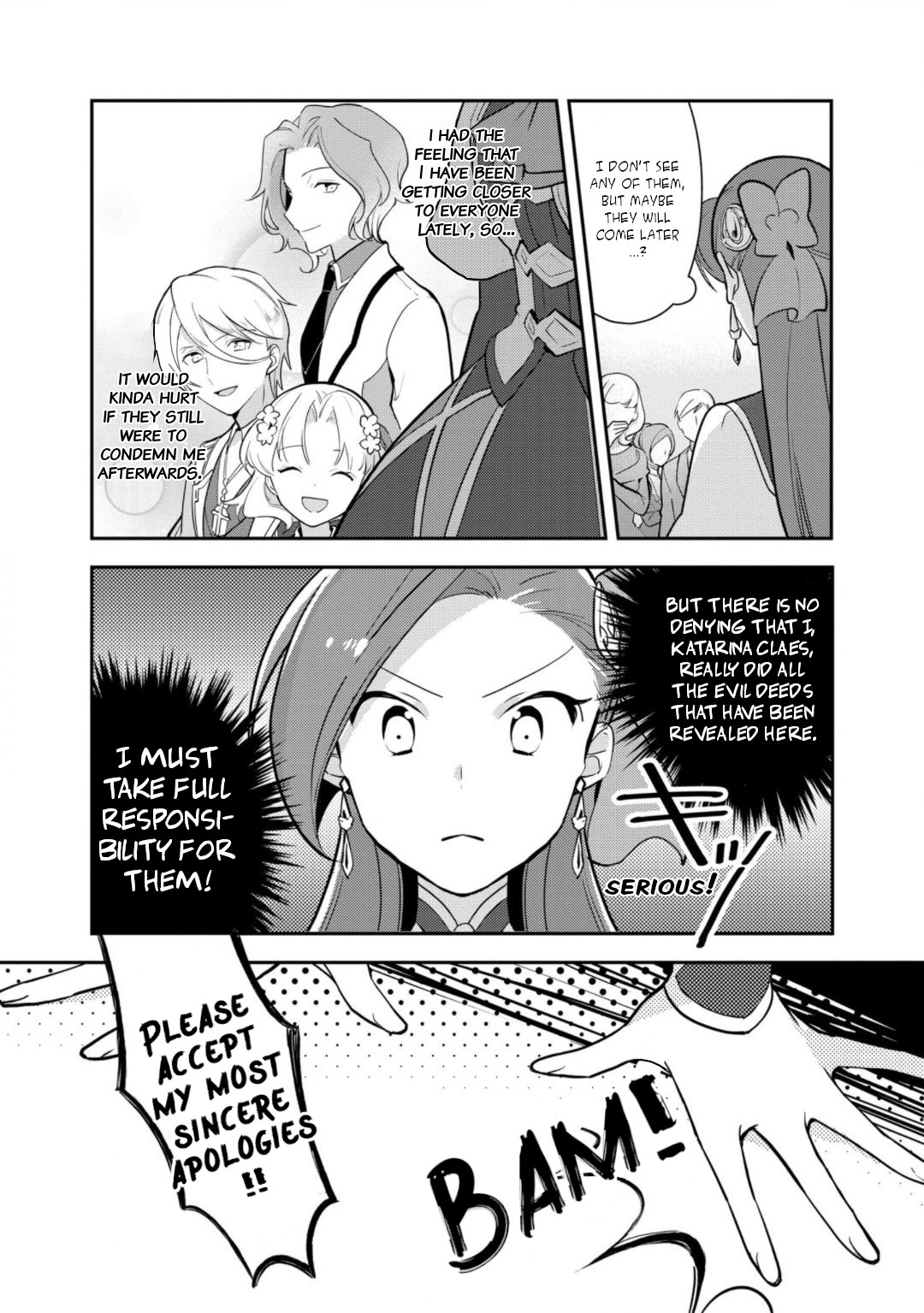 I Reincarnated into an Otome Game as a Villainess With Only Destruction Flags... In a Dire Situation!? Verge of Destruction Arc Chapter 17 page 11 - Chapter 17