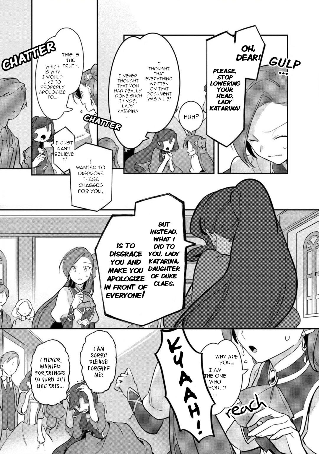 I Reincarnated into an Otome Game as a Villainess With Only Destruction Flags... In a Dire Situation!? Verge of Destruction Arc Chapter 17 page 13 - Chapter 17