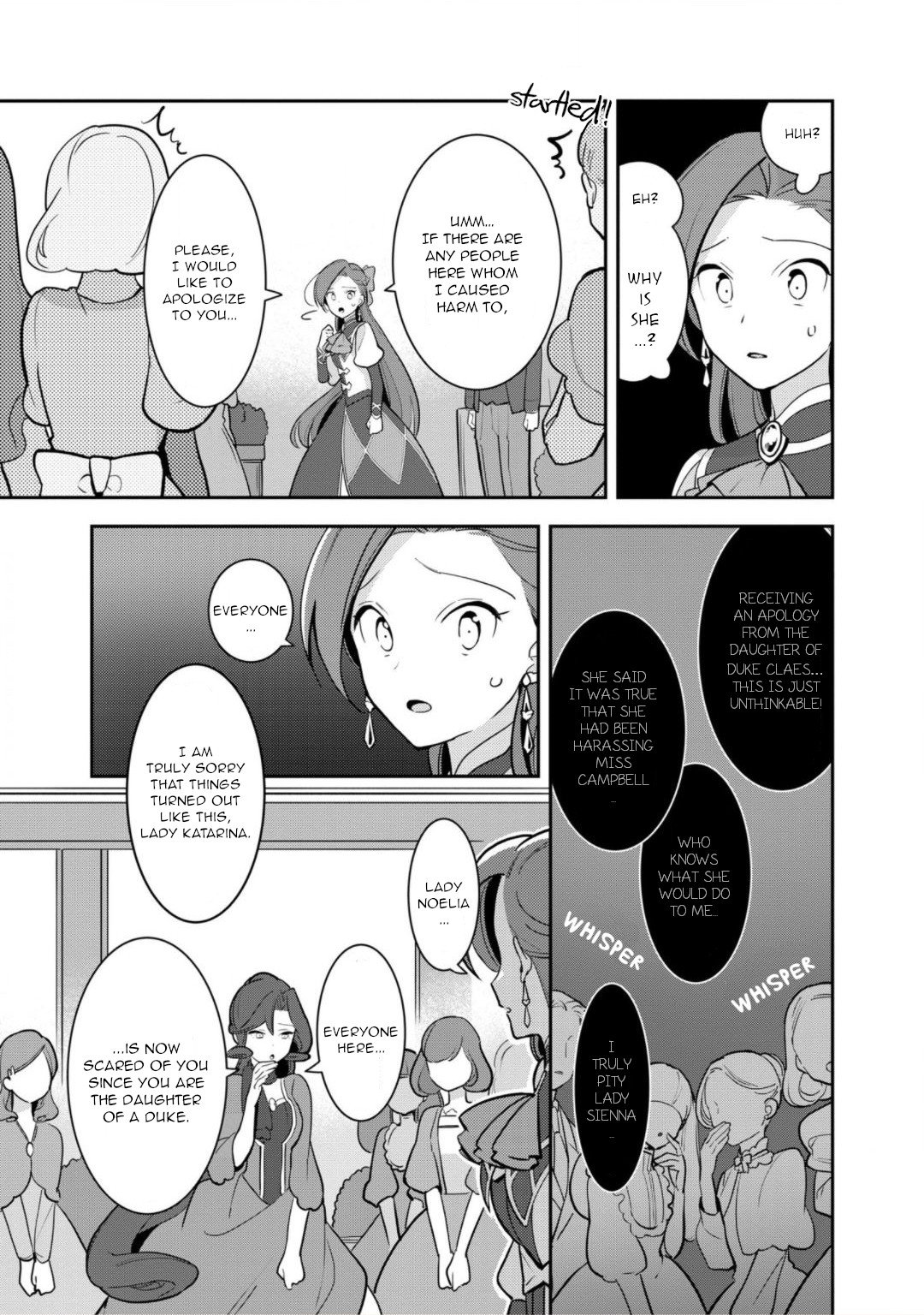 I Reincarnated into an Otome Game as a Villainess With Only Destruction Flags... In a Dire Situation!? Verge of Destruction Arc Chapter 17 page 14 - Chapter 17