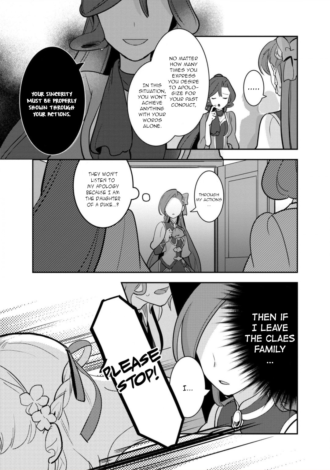I Reincarnated into an Otome Game as a Villainess With Only Destruction Flags... In a Dire Situation!? Verge of Destruction Arc Chapter 17 page 15 - Chapter 17