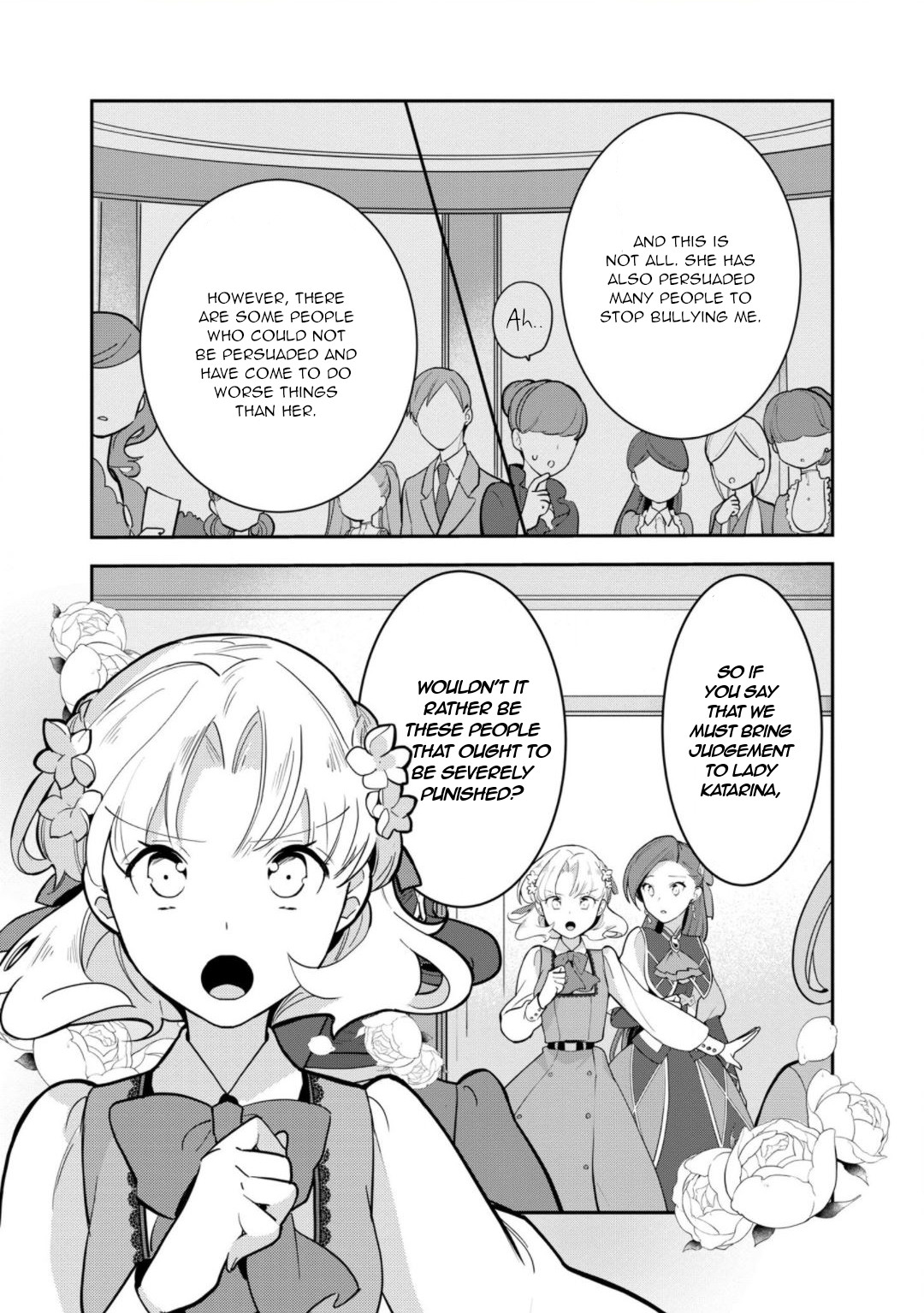 I Reincarnated into an Otome Game as a Villainess With Only Destruction Flags... In a Dire Situation!? Verge of Destruction Arc Chapter 17 page 17 - Chapter 17