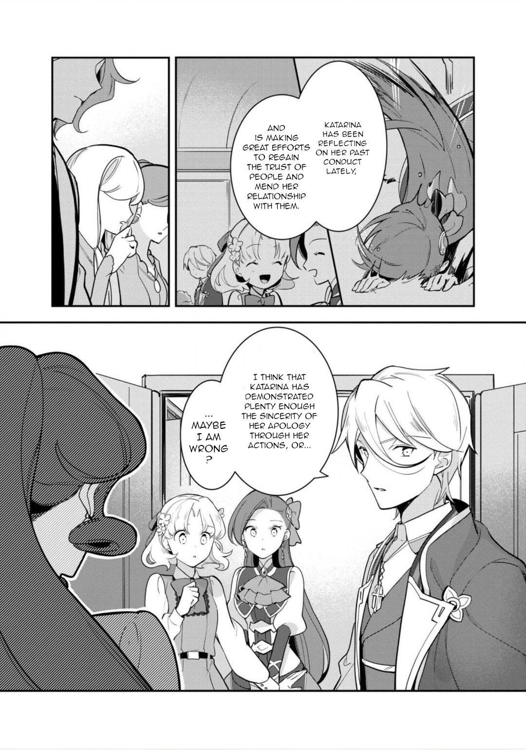 I Reincarnated into an Otome Game as a Villainess With Only Destruction Flags... In a Dire Situation!? Verge of Destruction Arc Chapter 17 page 19 - Chapter 17